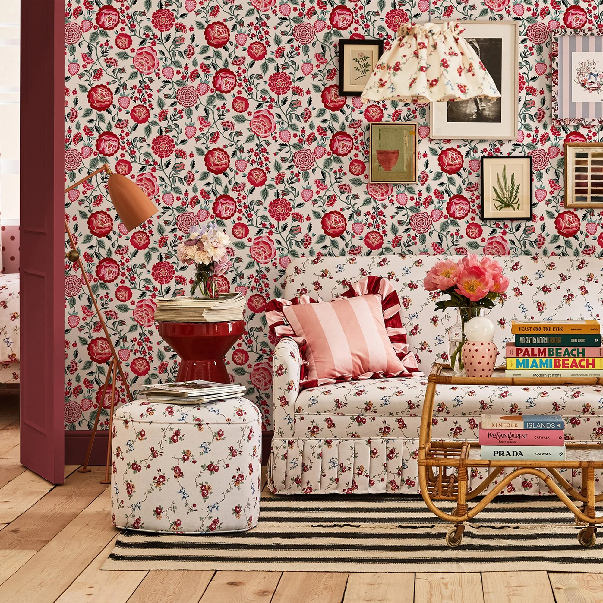 Cath Kidston Strawberry Garden Rose