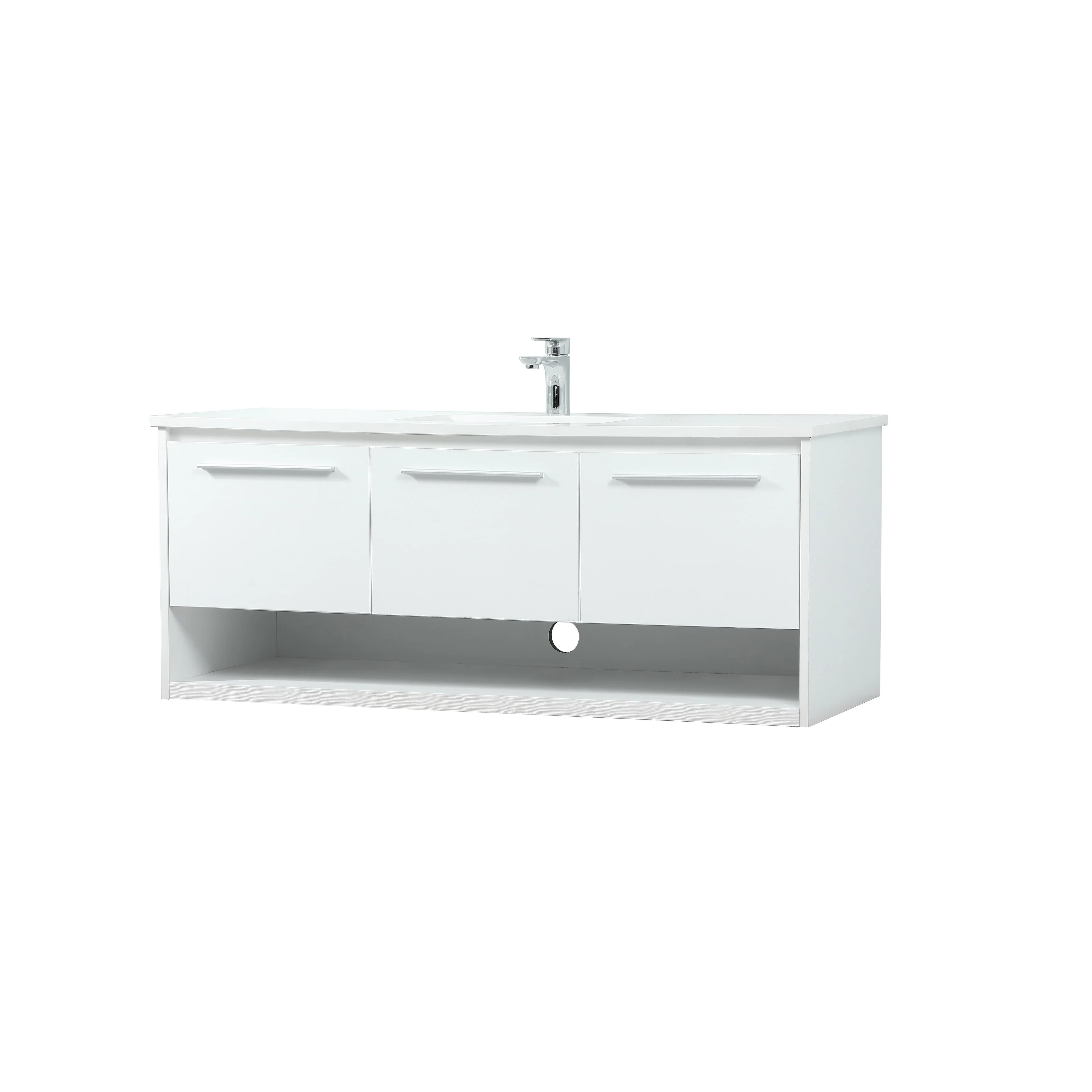 Brush 36 - 48 Inch Single Bathroom Vanity