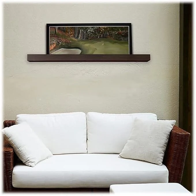 InPlace 47.24-inch Espresso Wall Mounted Floating Shelf - 47.24 inches wide x 10.2 inches deep