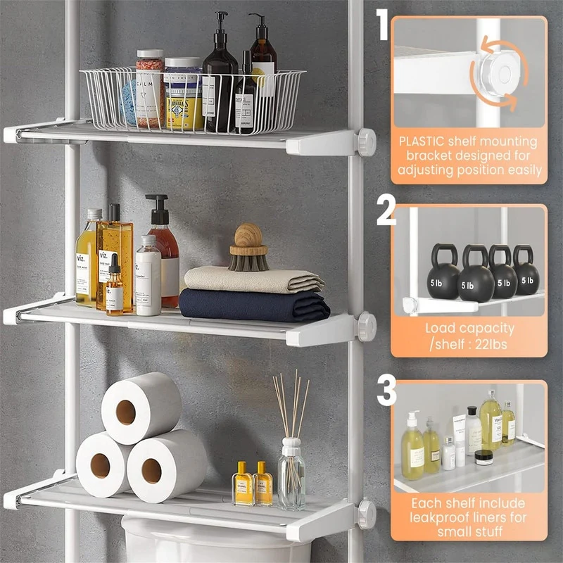 Over the Toilet Storage Cabinet - 10.6