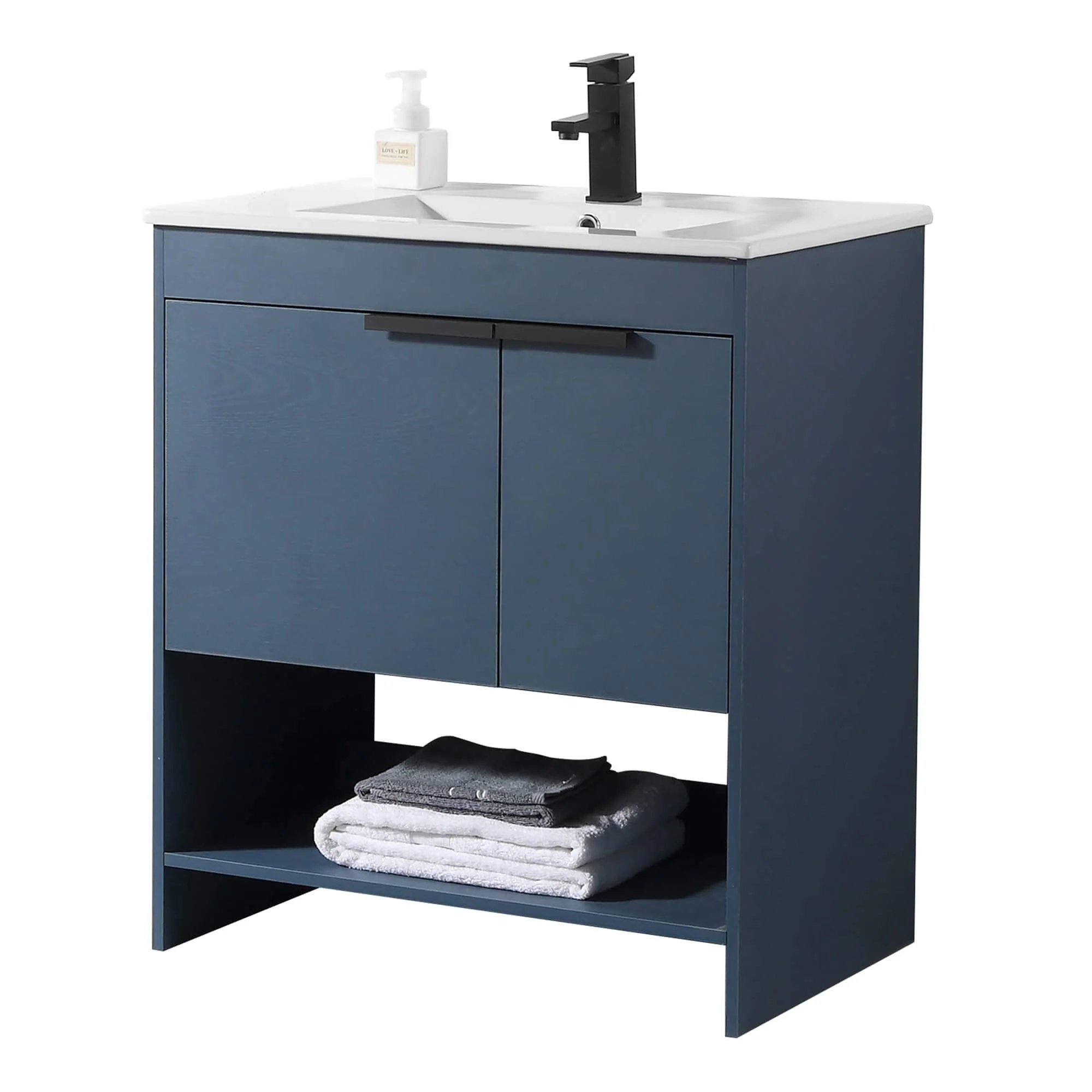 Fine Fixtures Phoenix Bathroom Vanity with Sink - Full Assembly Required