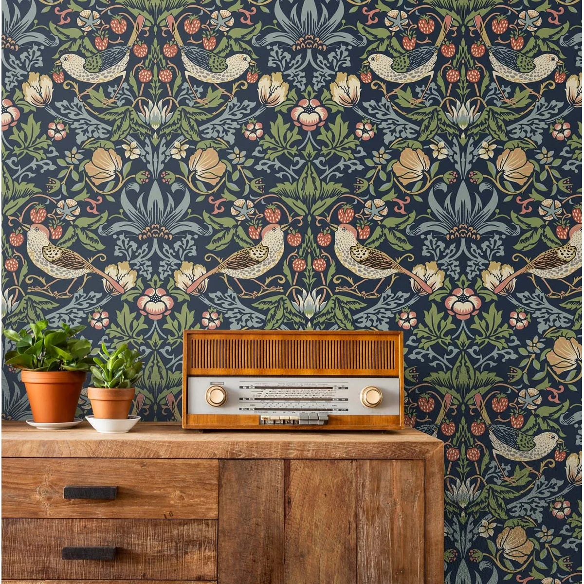 NextWall Aves Garden Peel and Stick Wallpaper