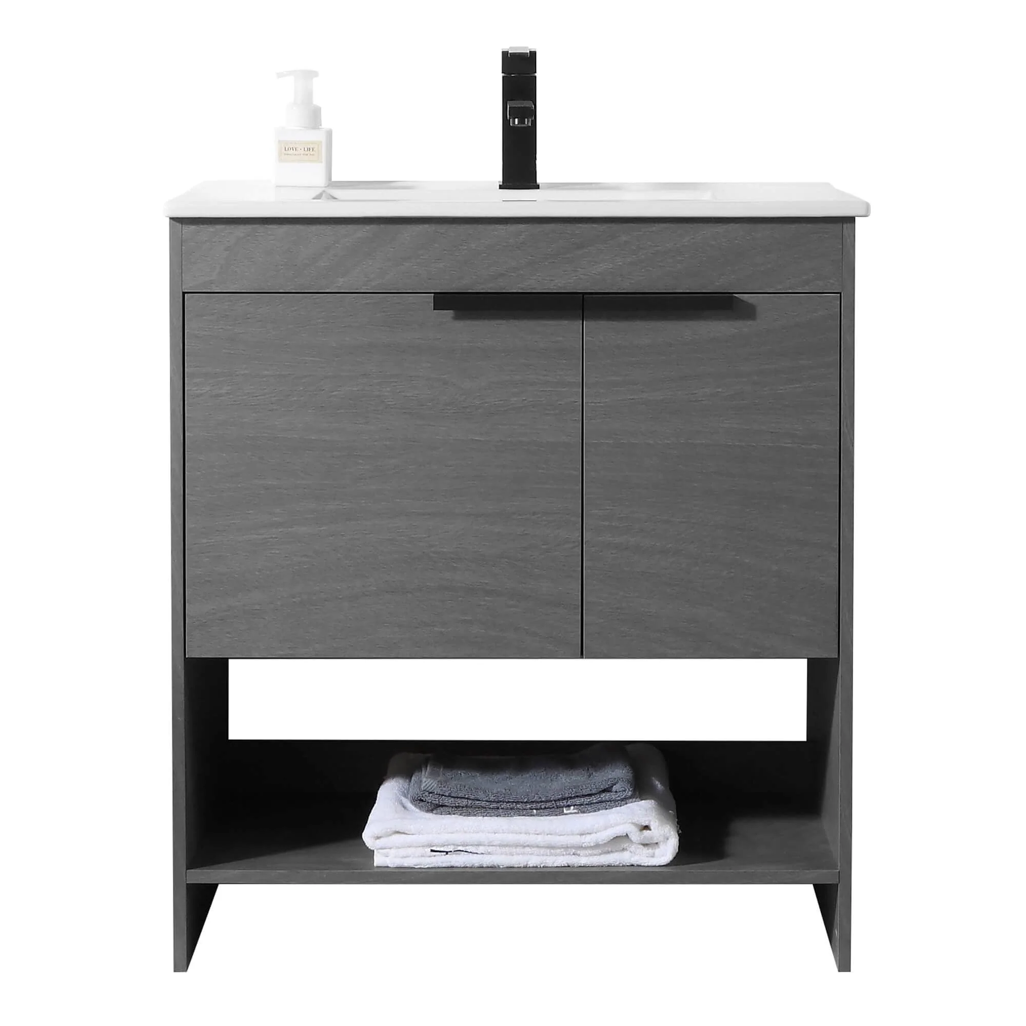 Fine Fixtures Phoenix Bathroom Vanity with Sink - Full Assembly Required