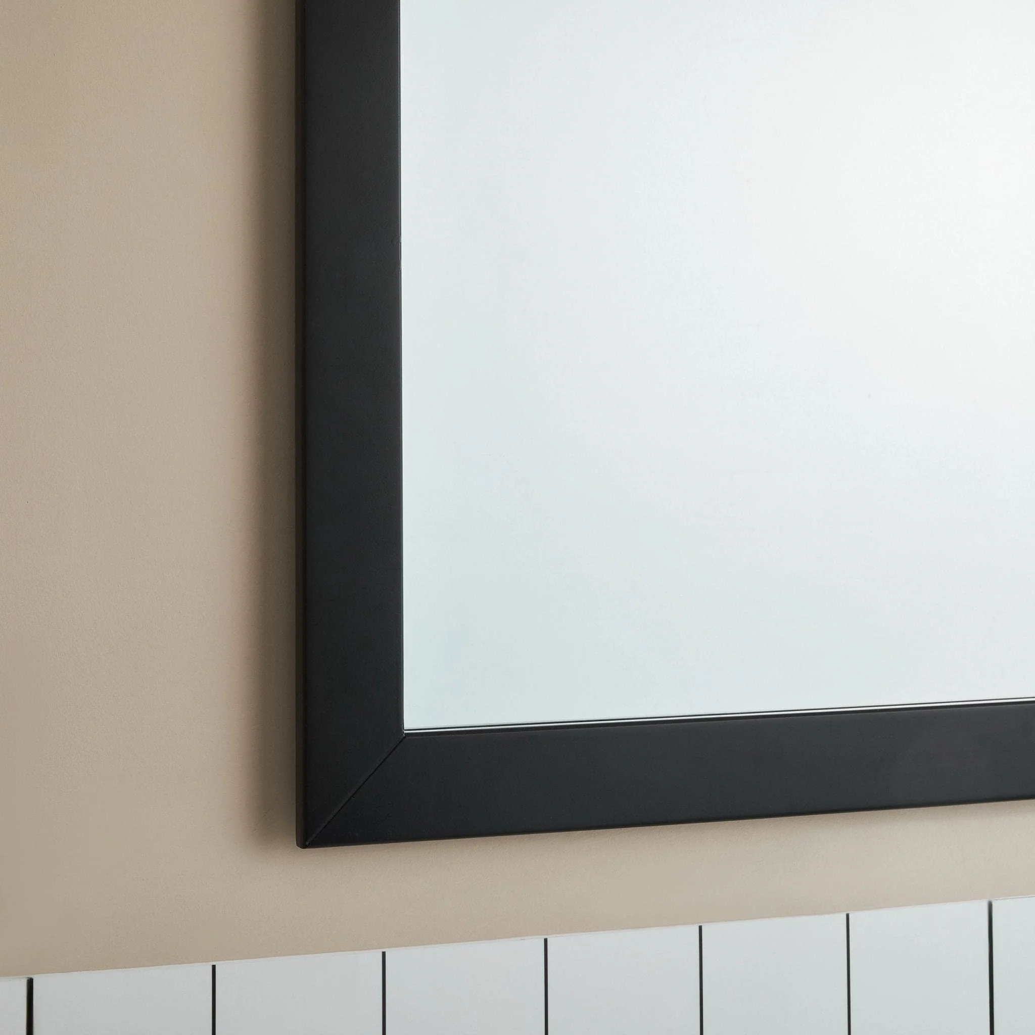 Vanity Art 54-inch Single Sink Bathroom Vanity Set with Engineered Marble Top and Free Mirror - 54 x 18.5 x 36 Inches