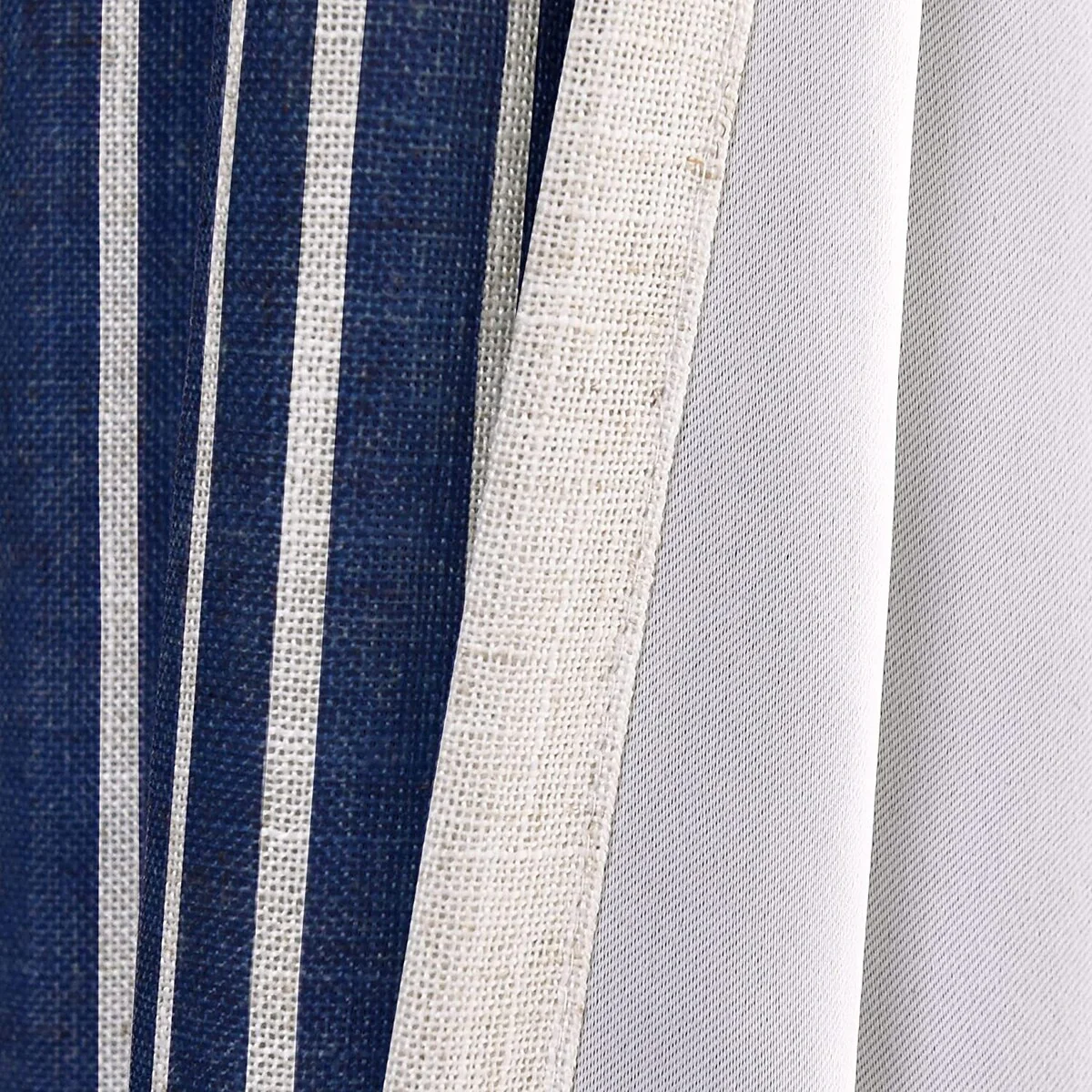 DriftAway Chris Vertical Striped Pattern Blackout Room Darkening Tie Up