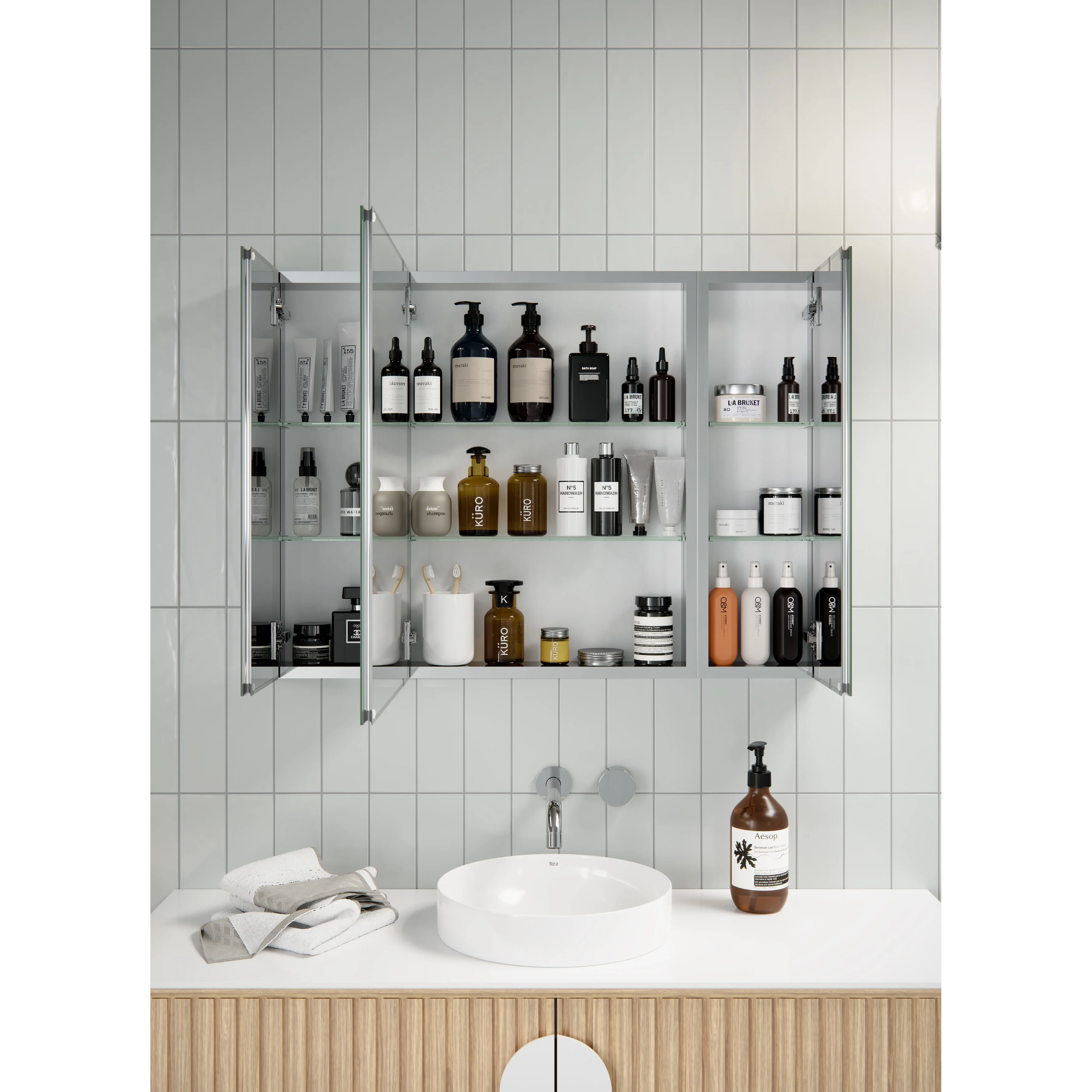 Aluminum Medicine Cabinet