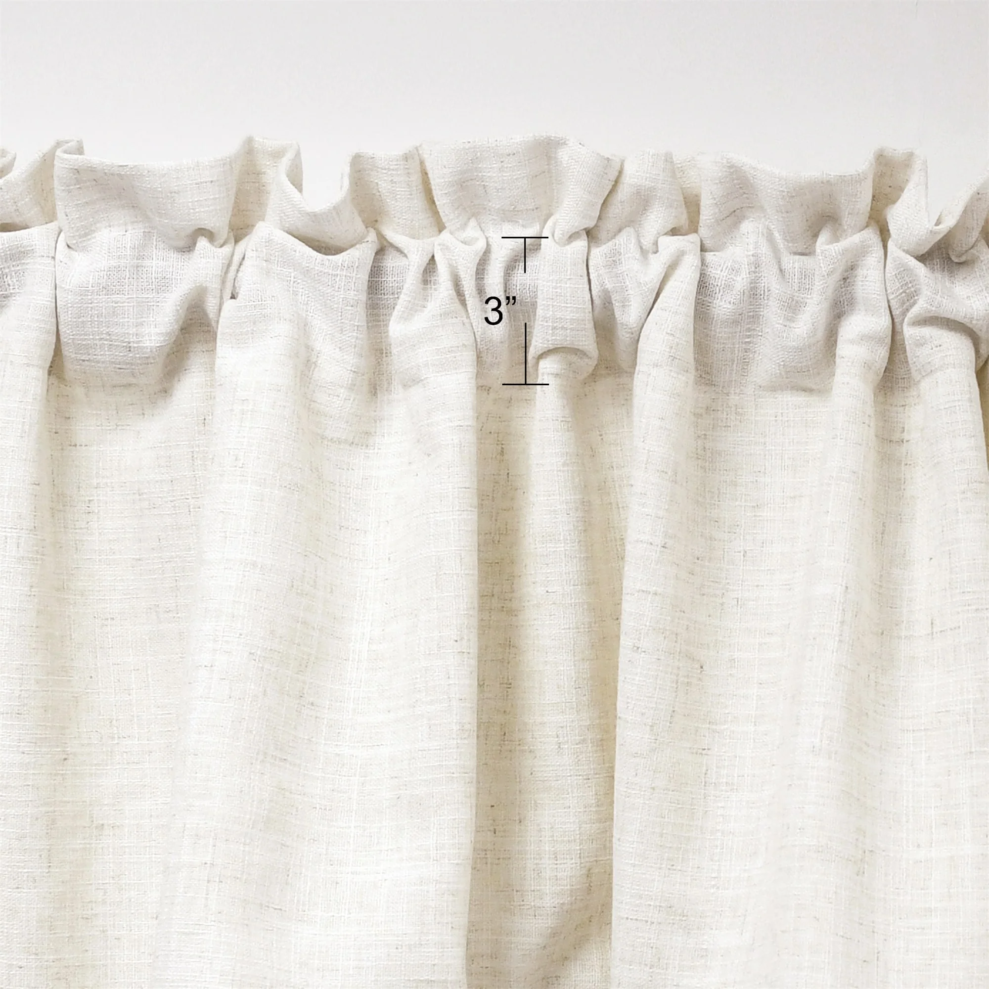 Blended and Dodoma Linen Valances