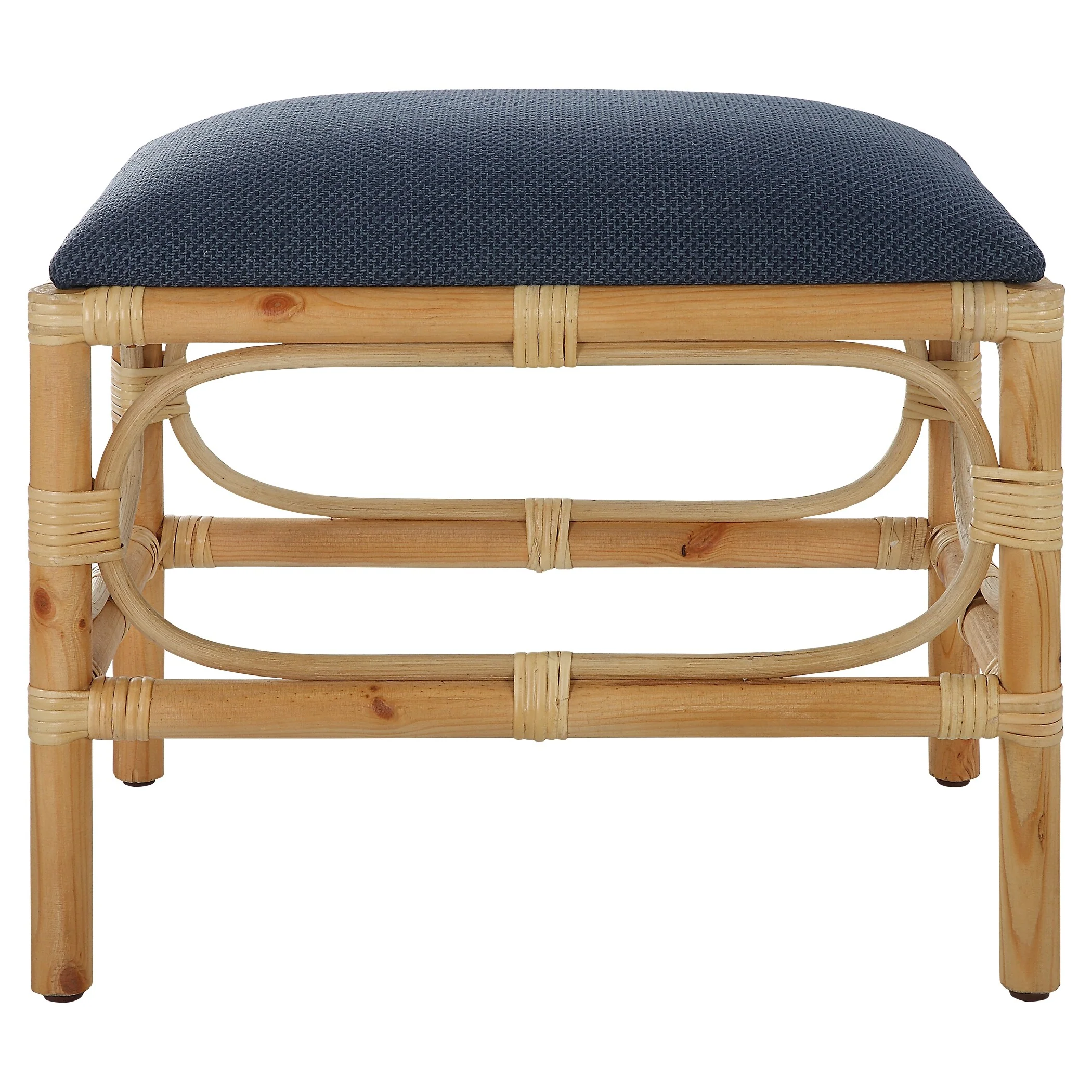 Uttermost Laguna Small Striped Bench