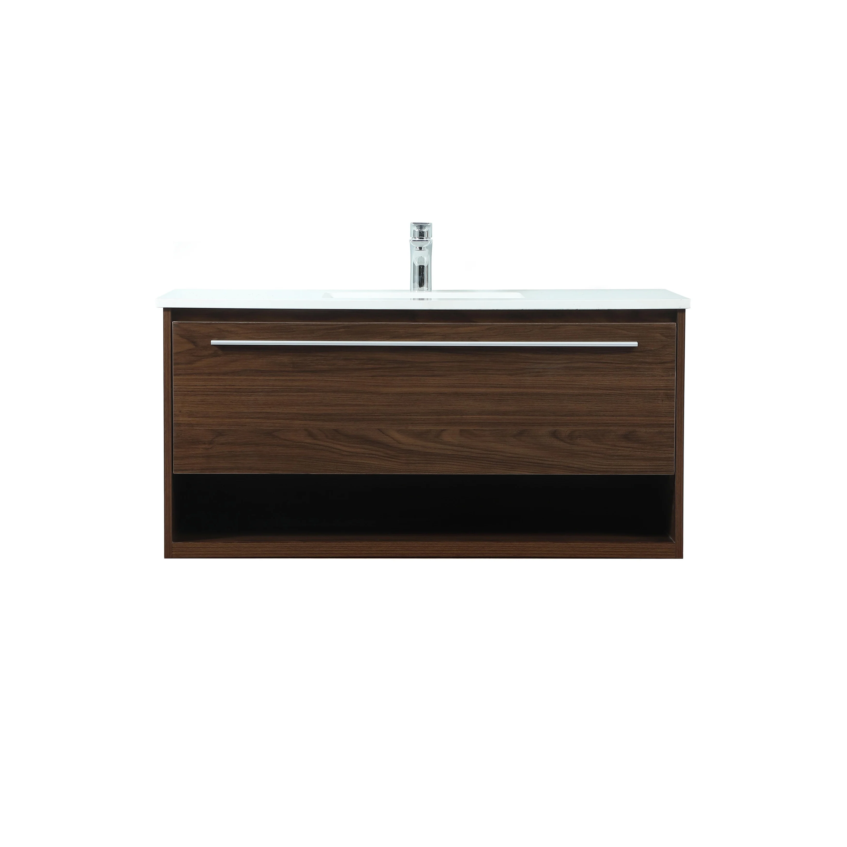 Brush 36 - 48 Inch Single Bathroom Vanity
