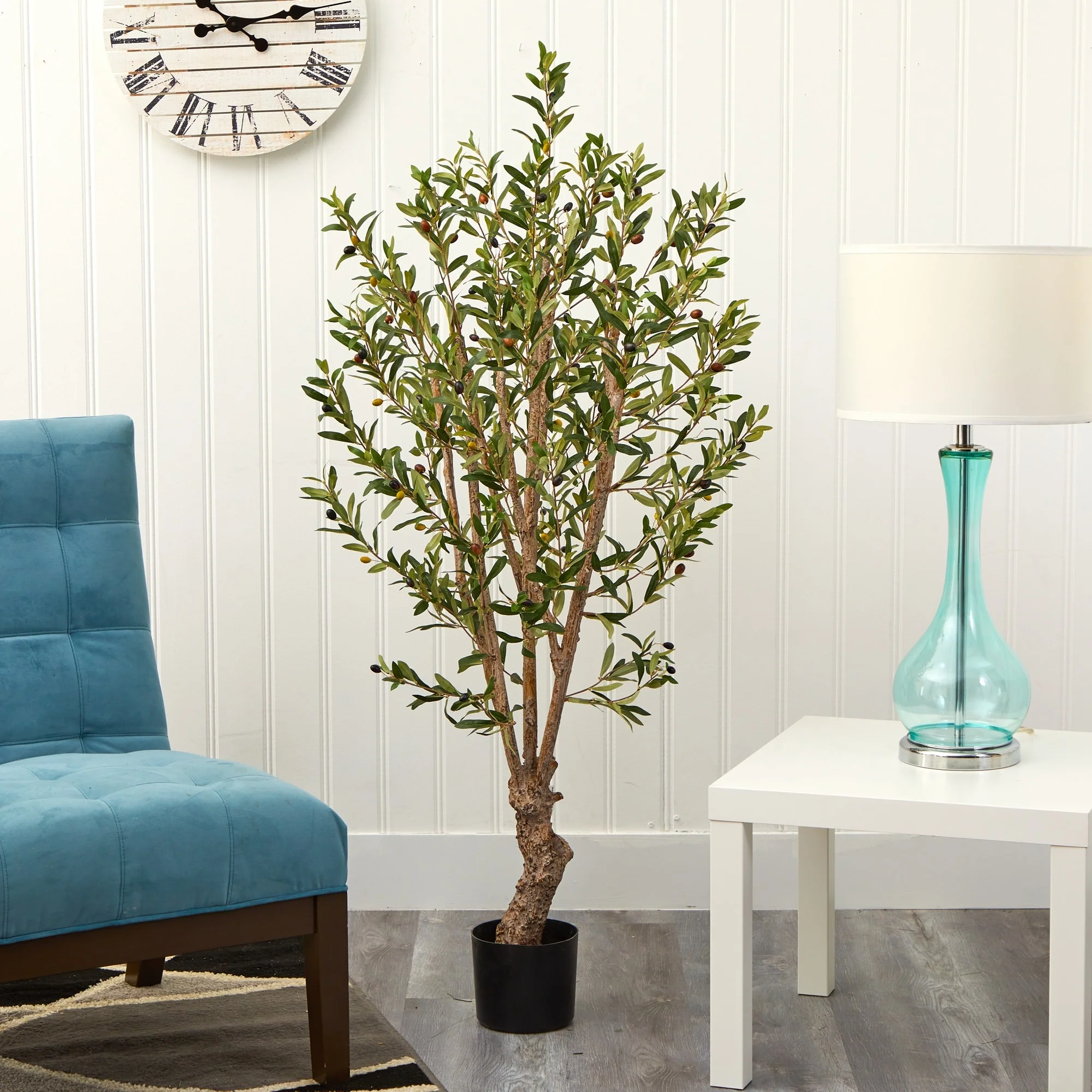 Silk 5-foot Olive Tree