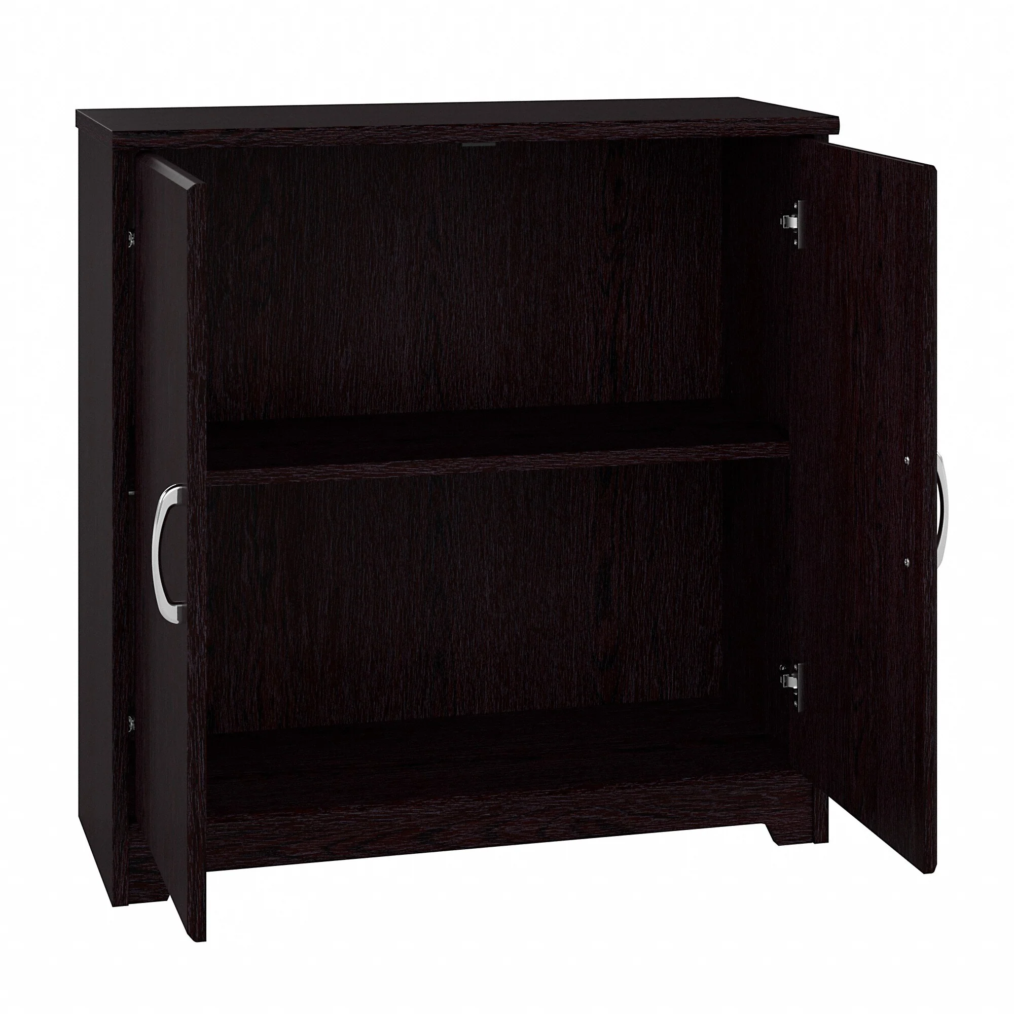 Cabot Small Bathroom Storage Cabinet with Doors by Bush Furniture