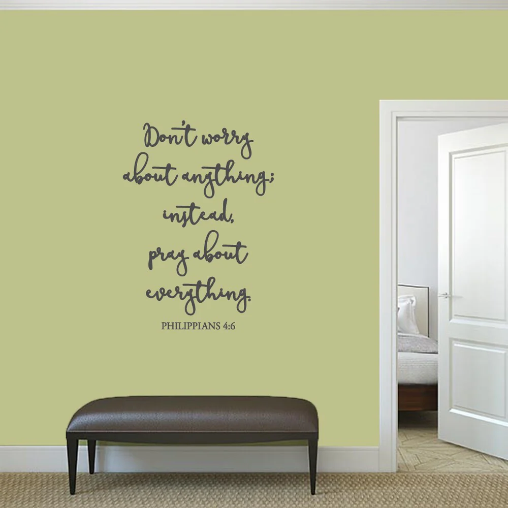 Don't Worry About Anything - Wall Decal - 26