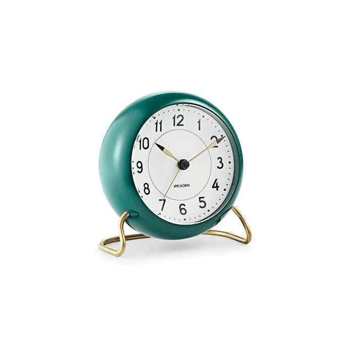 Arne Jacobsen Station Table Clock, Ø: 4.3