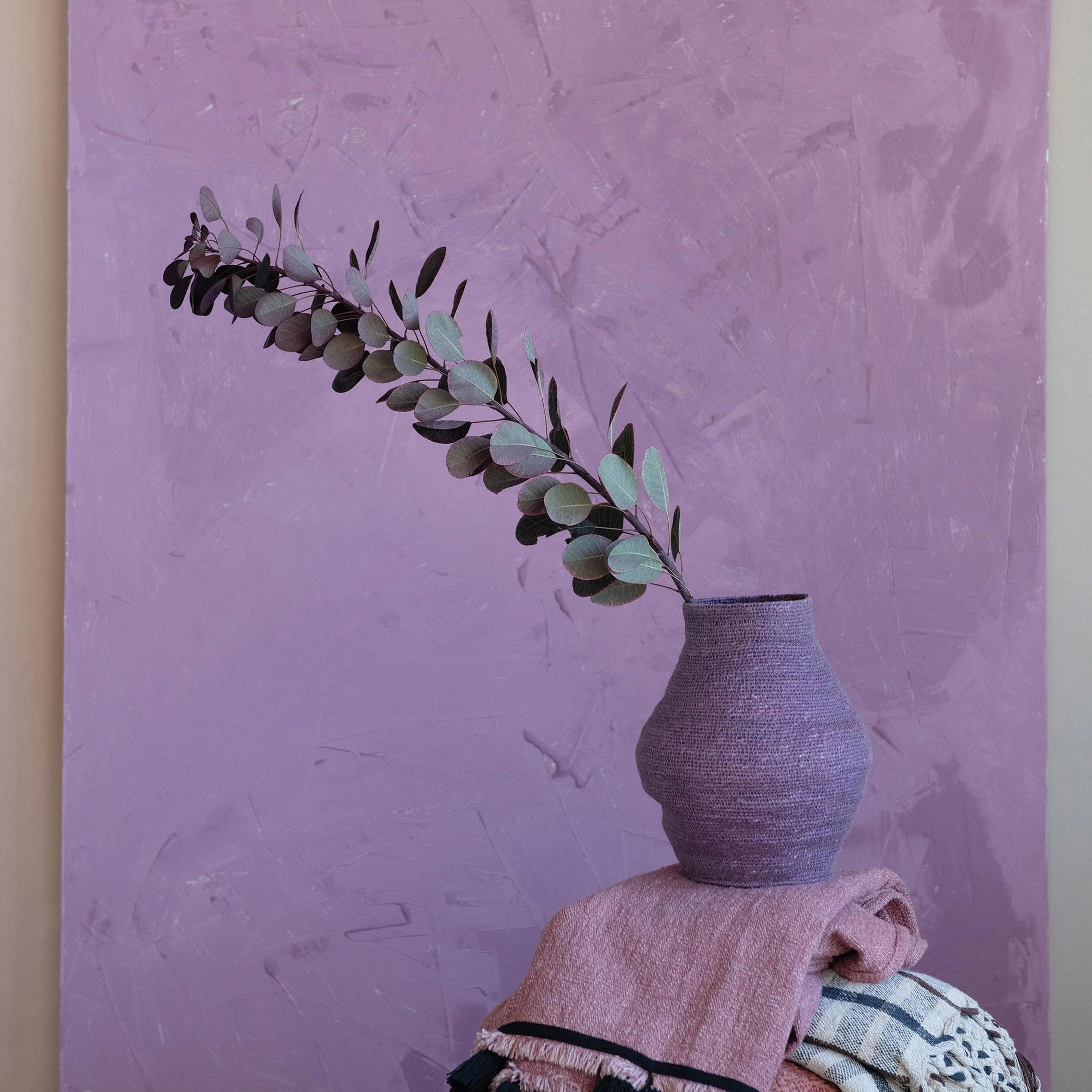 Hand-Woven Seagrass Basket