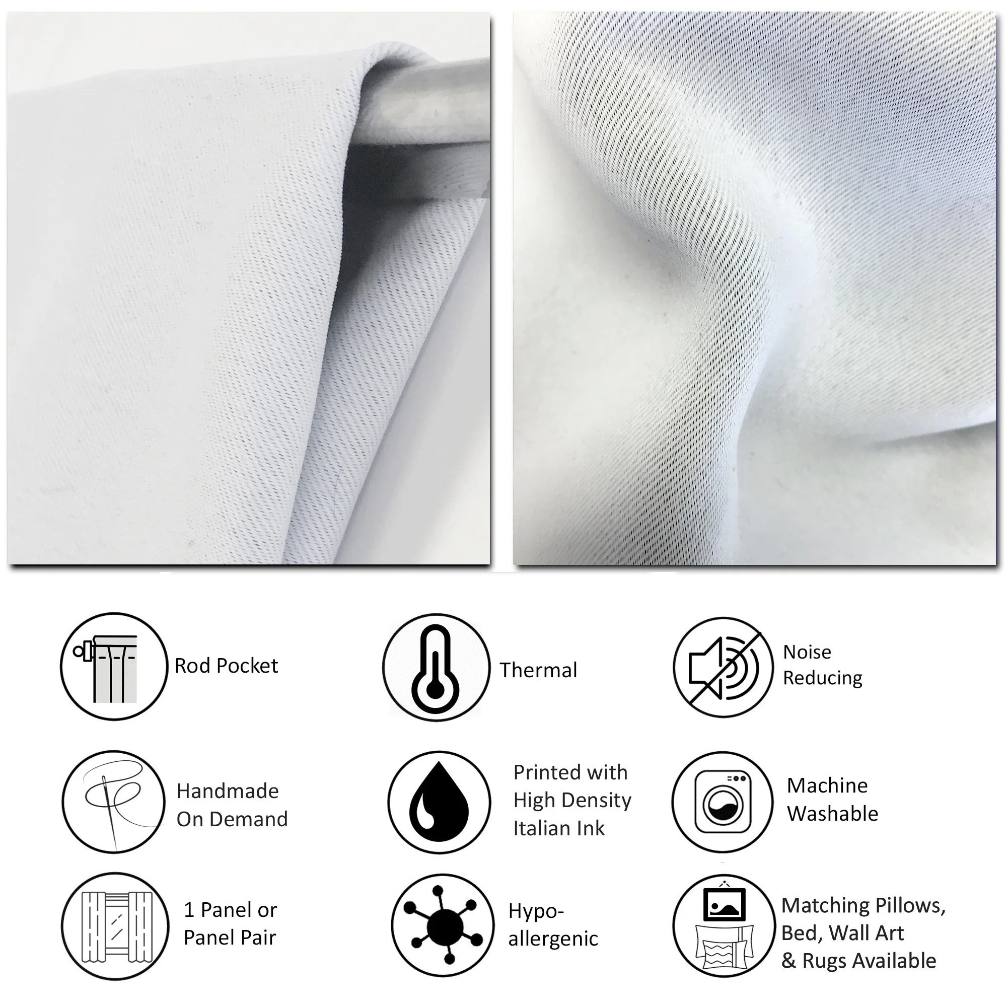 Designart 'Seamless pattern with fishes' Nautical Blackout Curtain Single Panel