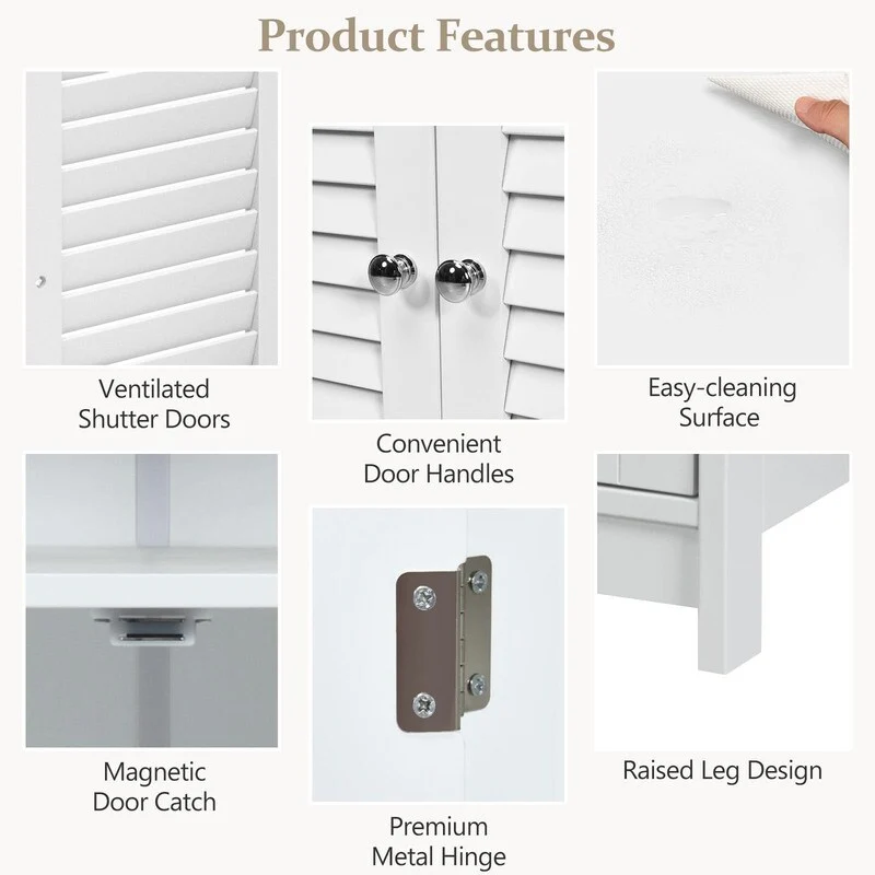 Bathroom Storage Cabinet - 12