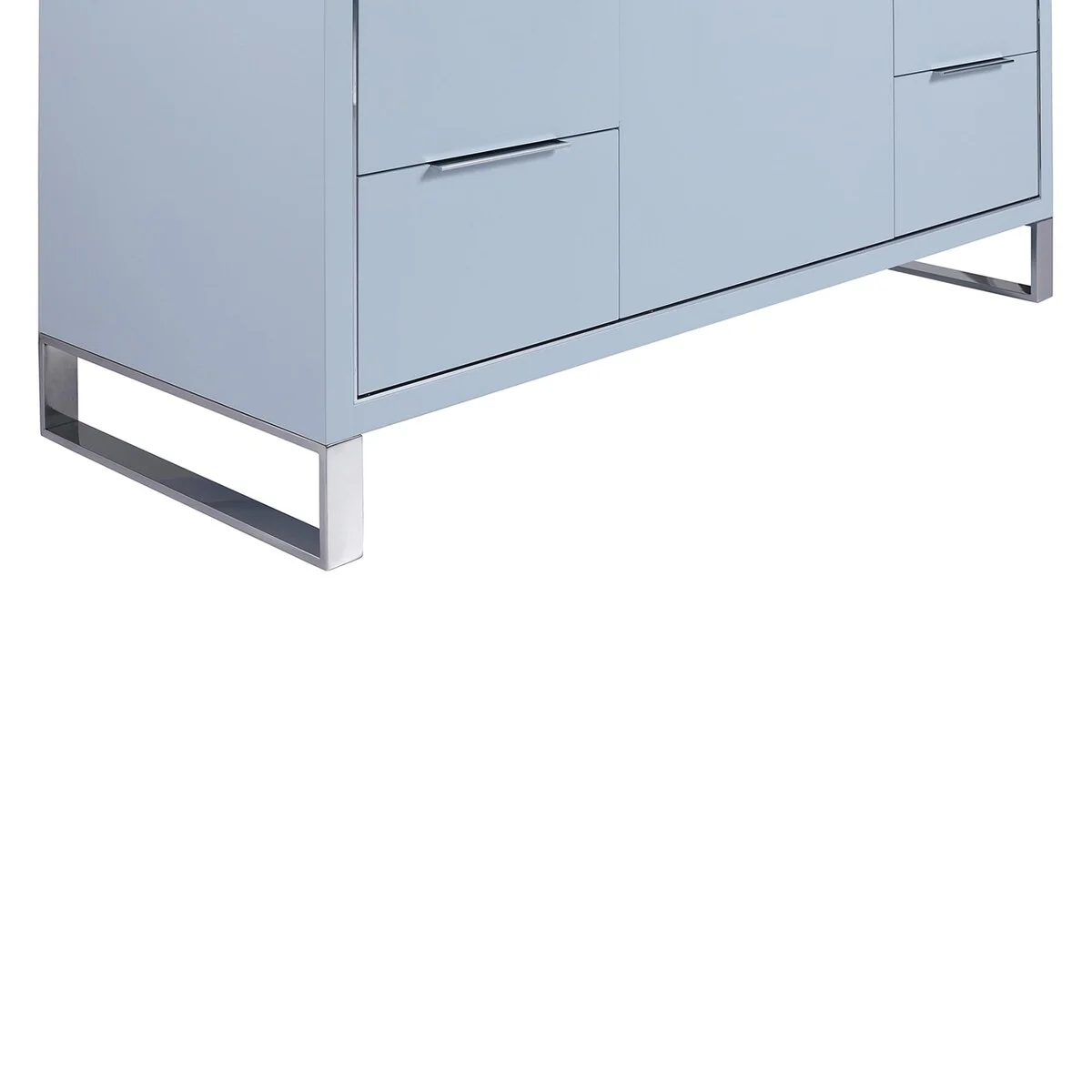 Fine Fixtures Opulence Collection Bathroom Vanity with White Ceramic Sink