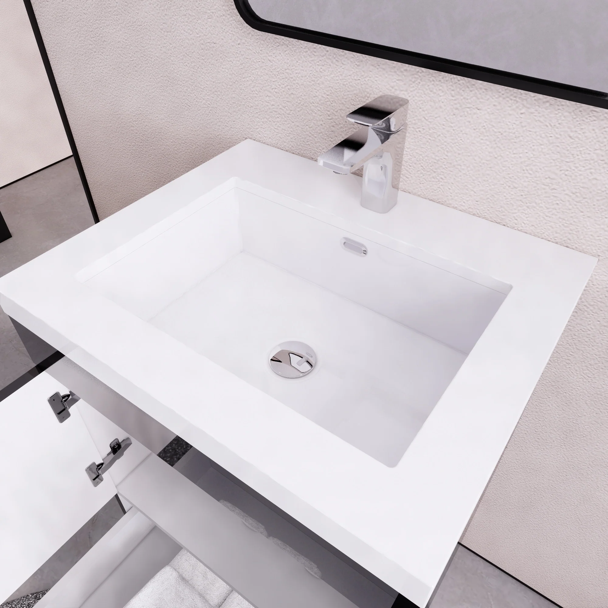 Eliza 24'' Freestanding Vanity with Single Sink