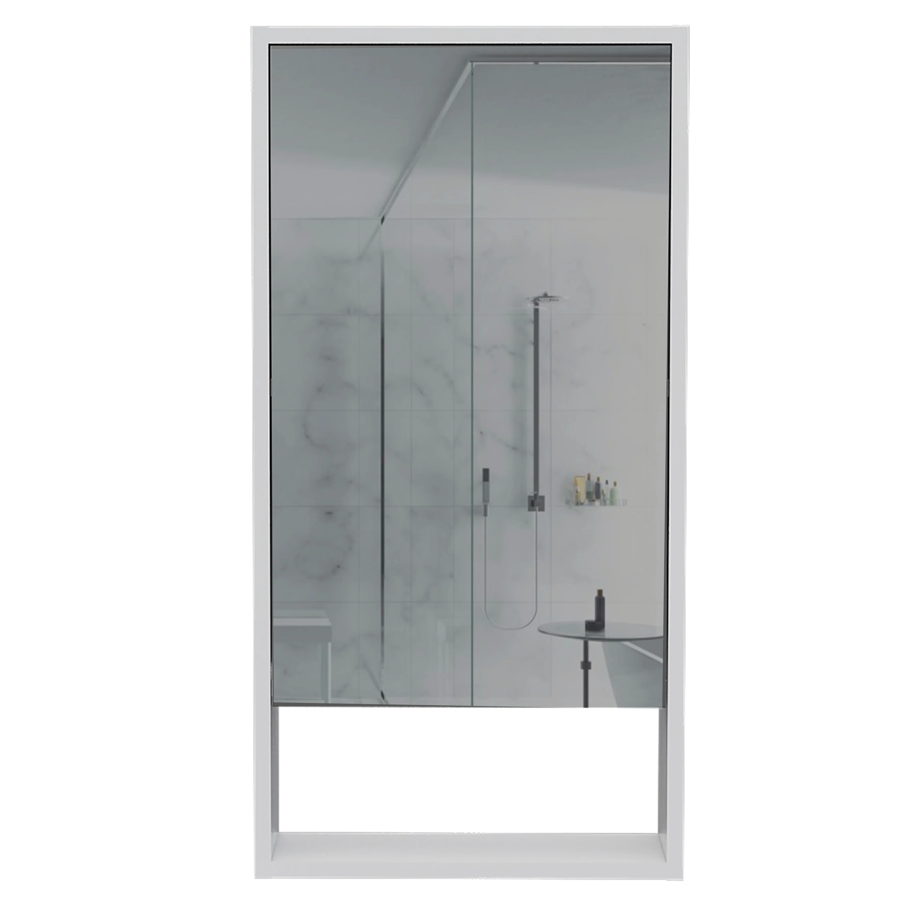 TUHOME Mariana Medicine Cabinet with Large Mirror and Inner Shelf