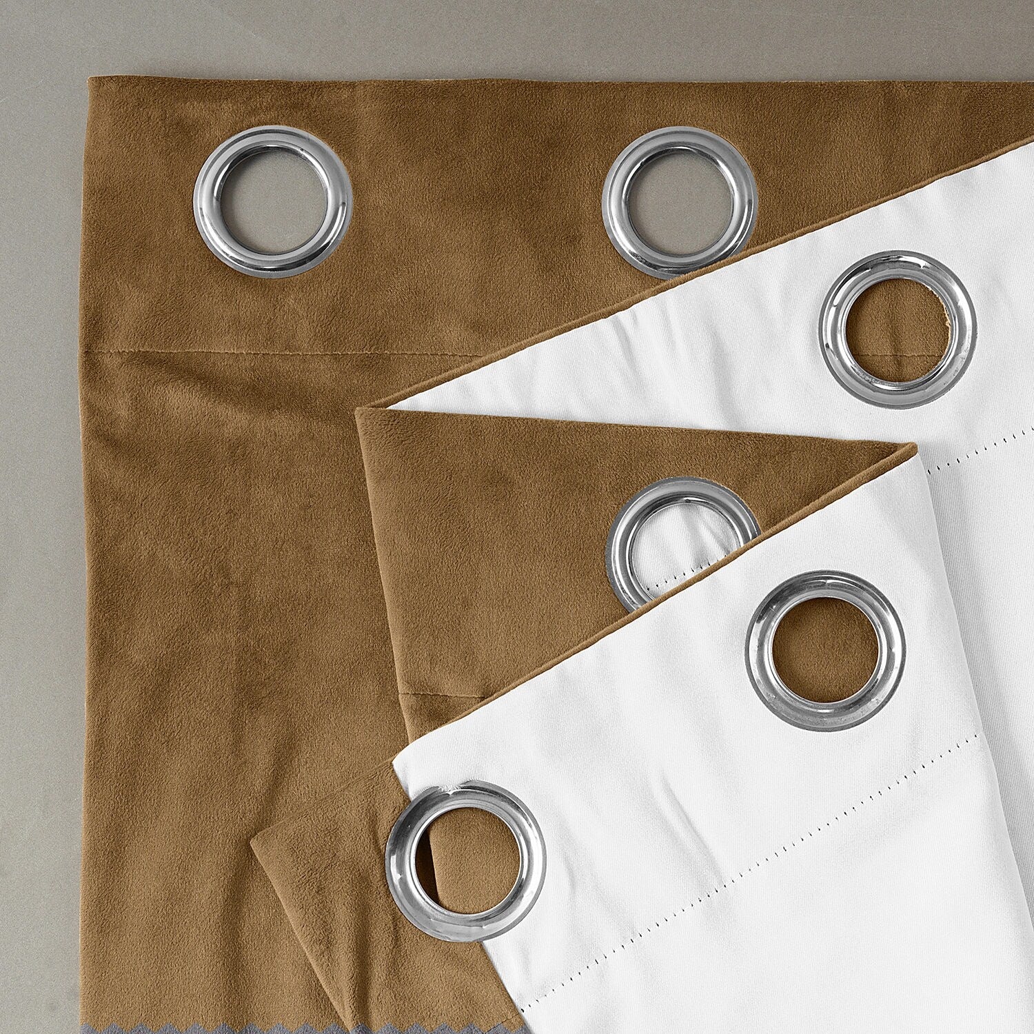 Exclusive Fabrics Signature Blackout Velvet Grommet Curtain (1 Panel)