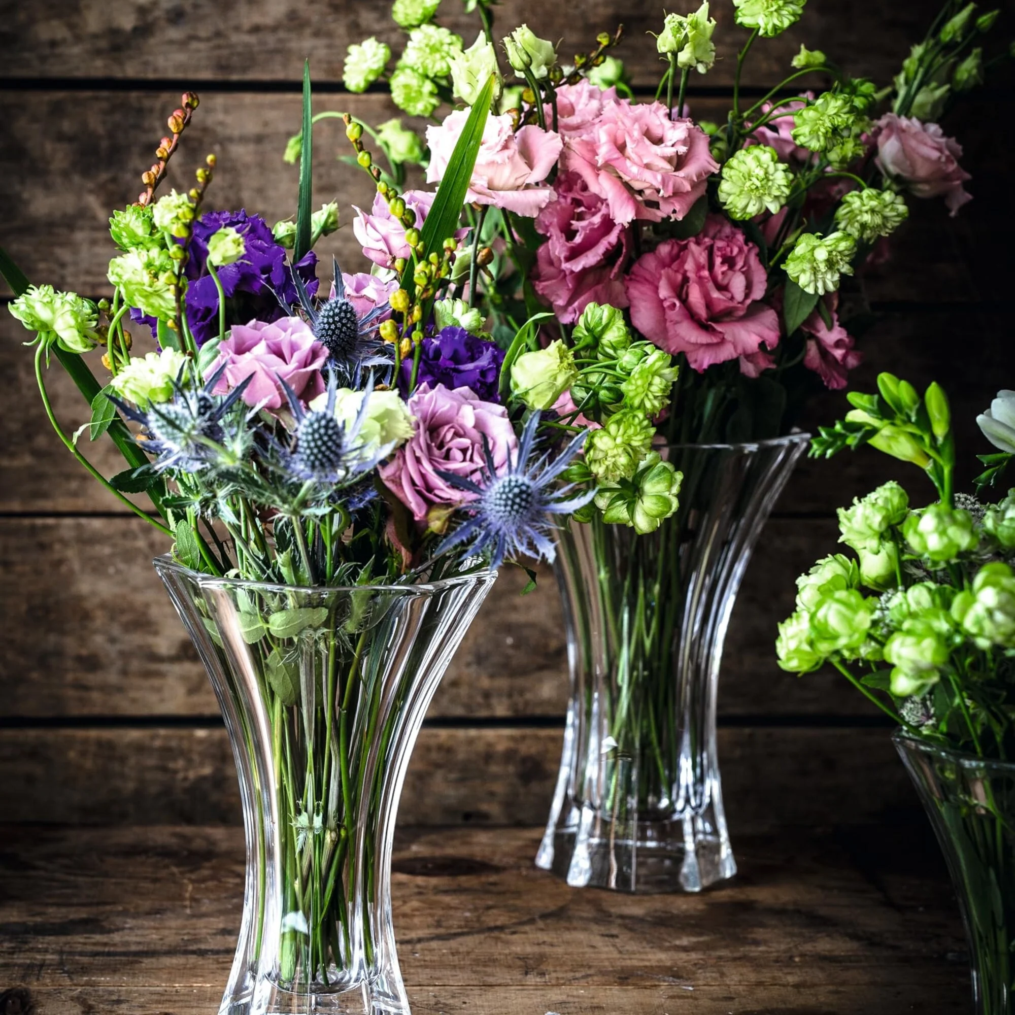 Nachtmann Saphir Crystal Vase