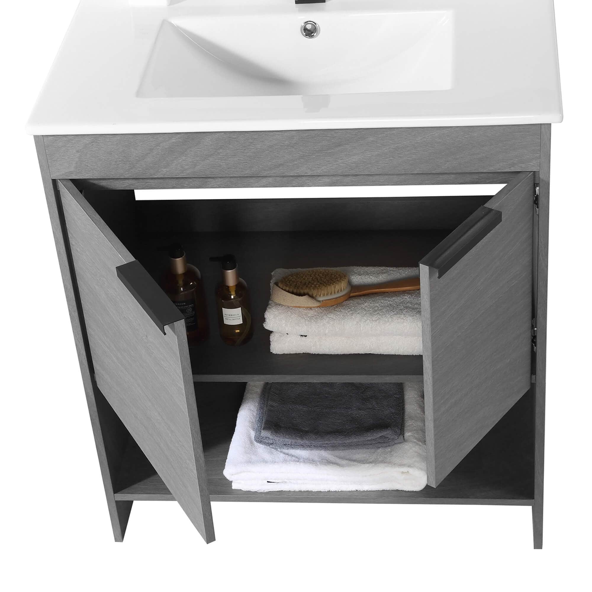Fine Fixtures Phoenix Bathroom Vanity with Sink - Full Assembly Required