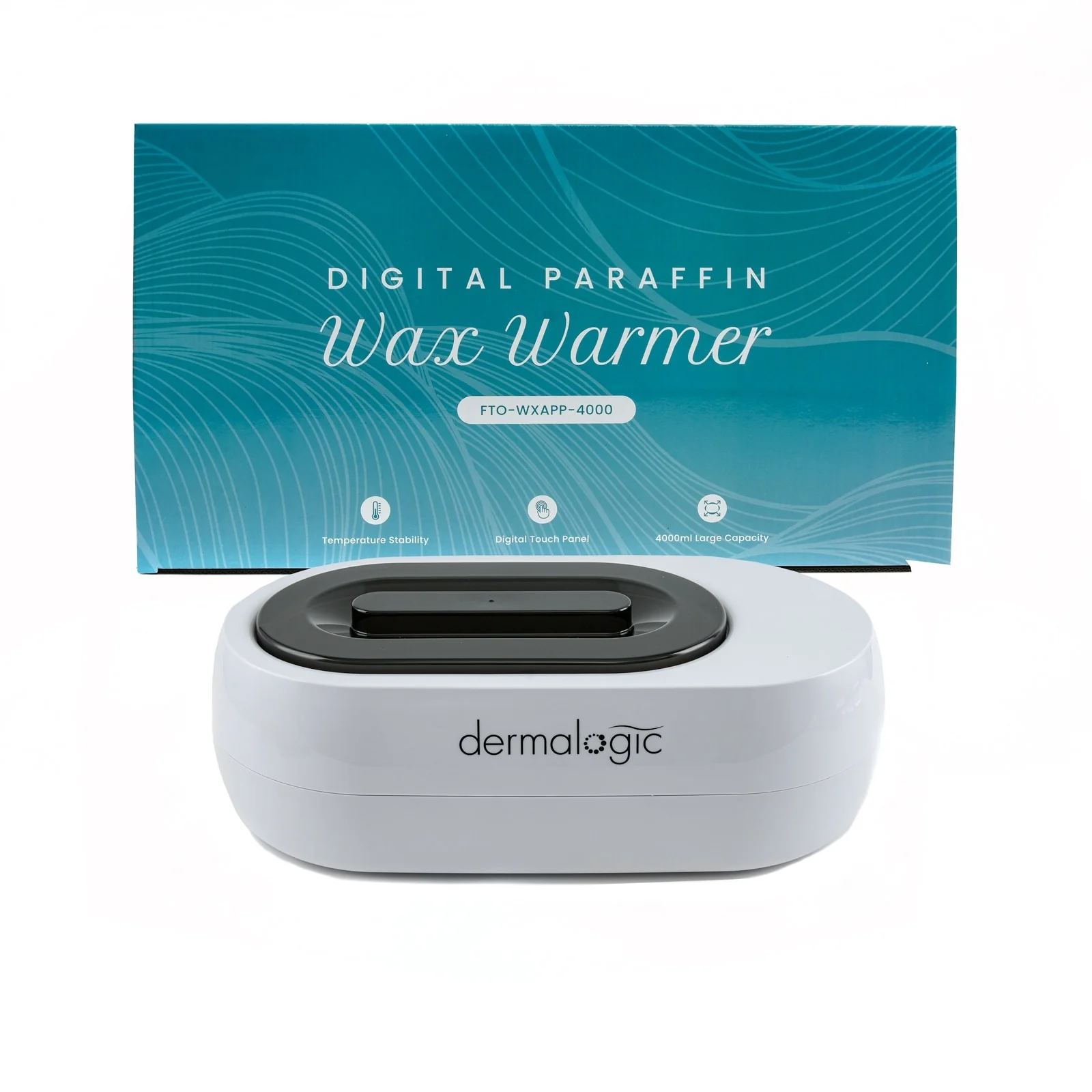 DERMALOGIC Paraffin Wax Warmer Digital Touch Screen 4000ml Large - 10 x 19
