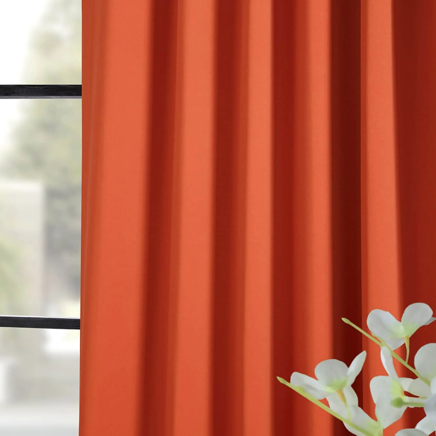Exclusive Fabrics Room Darkening Curtain Panel Pair (2 Panels)