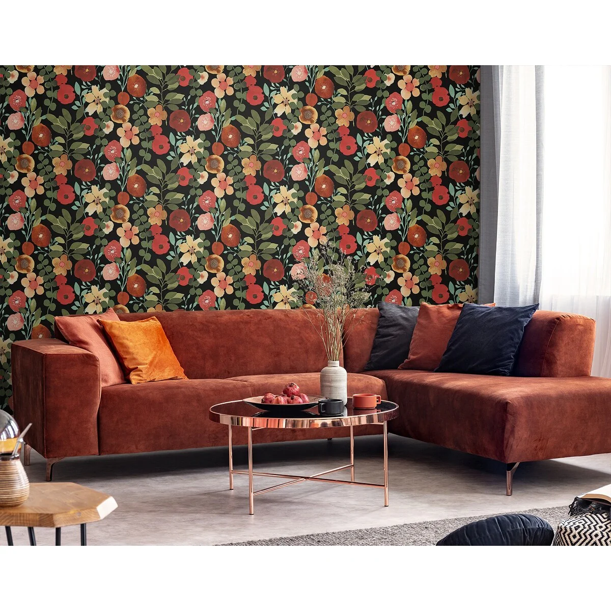 NextWall Garden Dance Peel and Stick Wallpaper