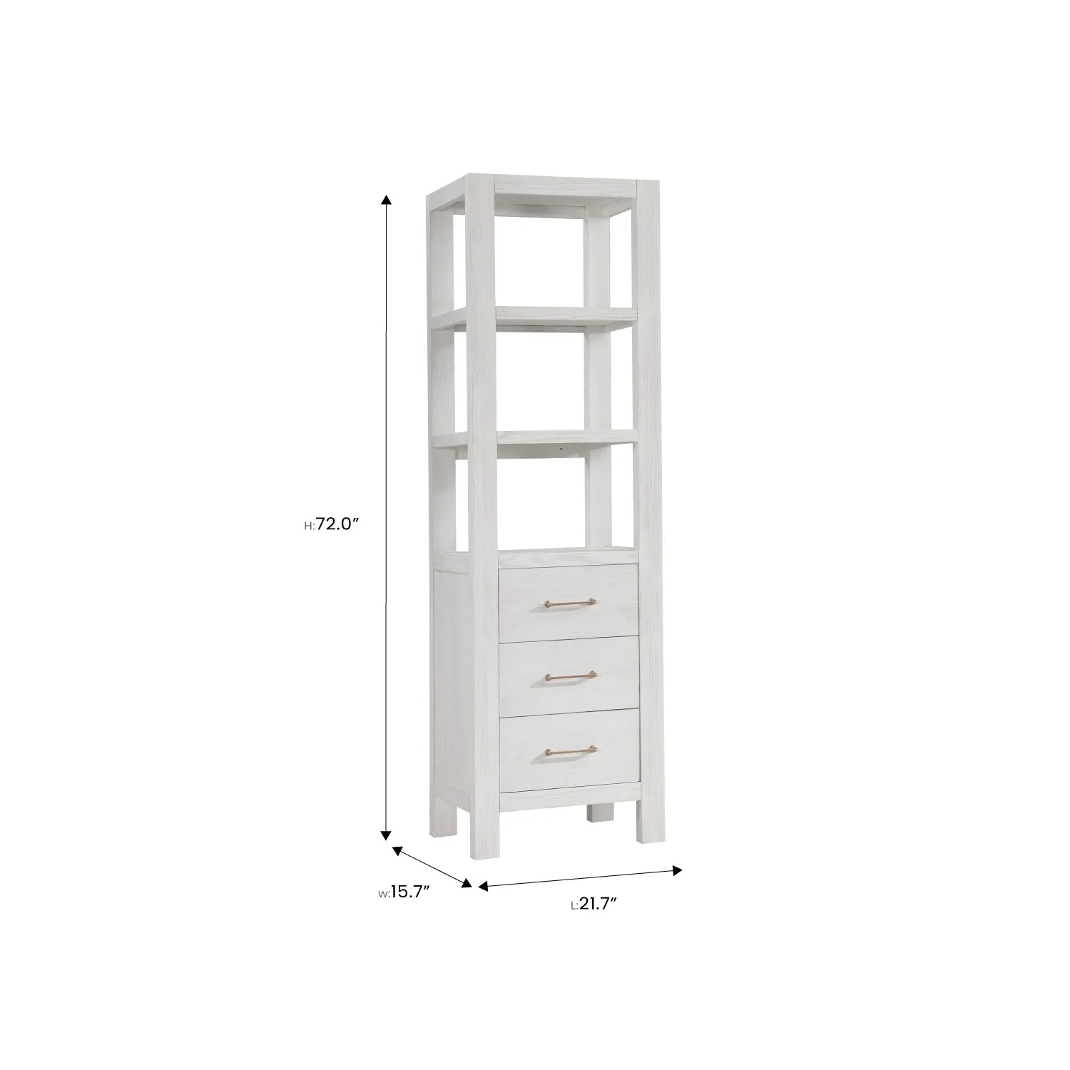 Leon 22 in. Storage Cabinet for Bathroom, Kitchen and Living Room