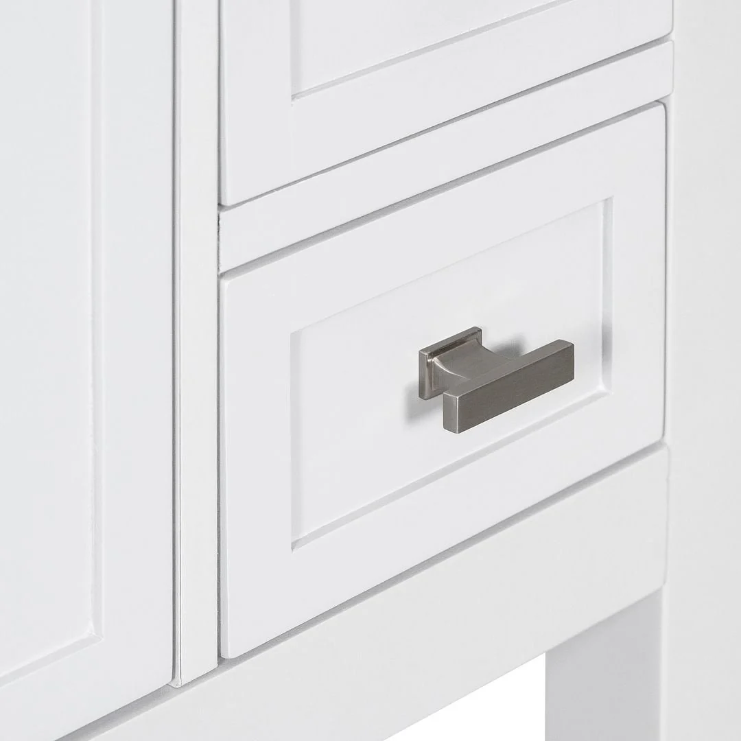 36'' Modern Bathroom Bathroom Vanity with Sink and 6 Drawers，2 Soft Closing Doors