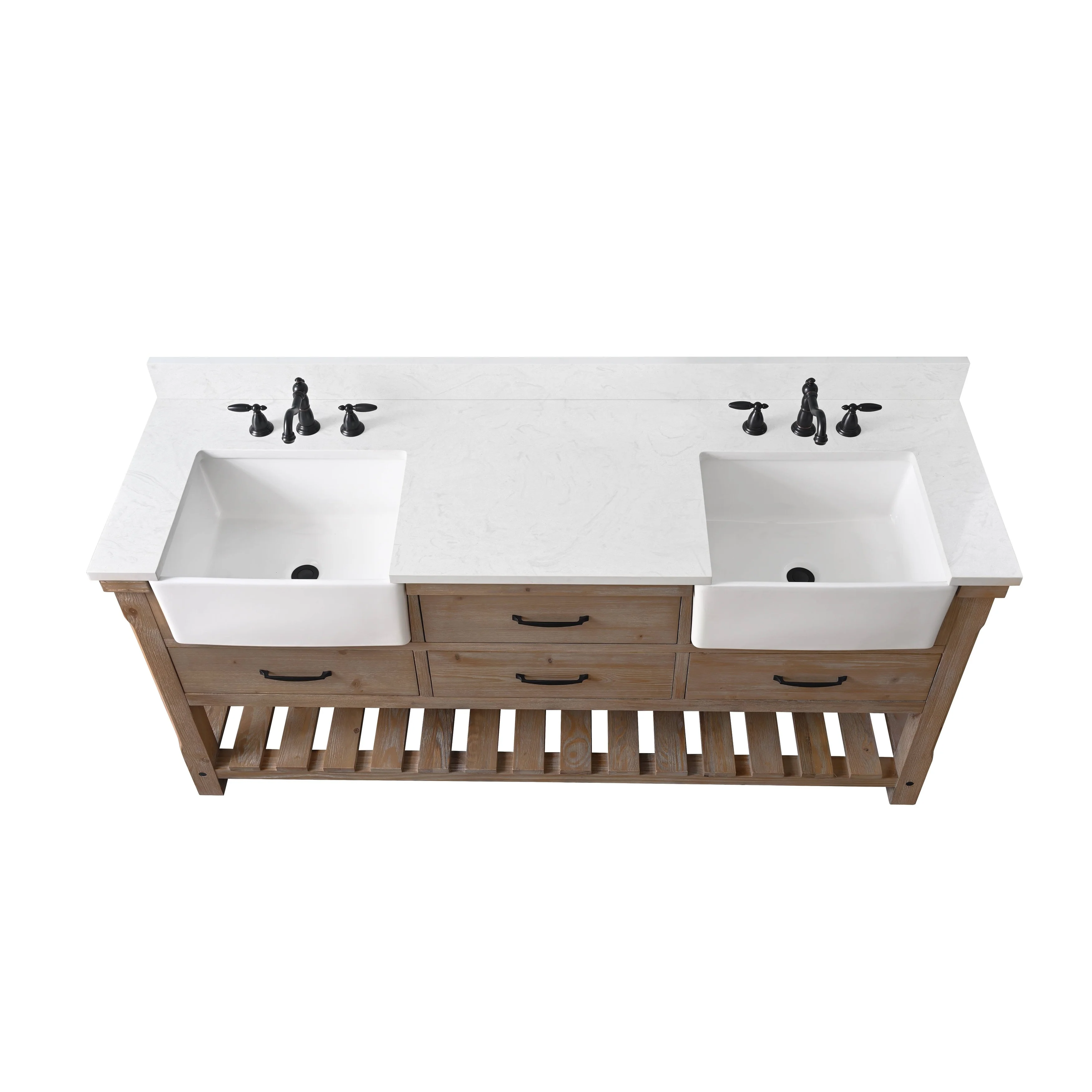 Sudio Design Bathroom Vanity Wesley Weathered Collection.