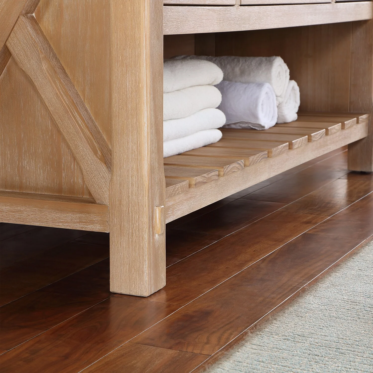Villareal Bath Vanity with Composite Stone Top without Mirror