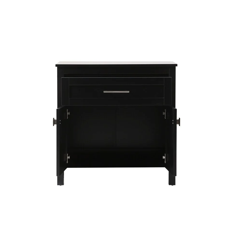 Indigo Home 30 Inch Bathroom Storage Freestanding Cabinet - 30 x 16