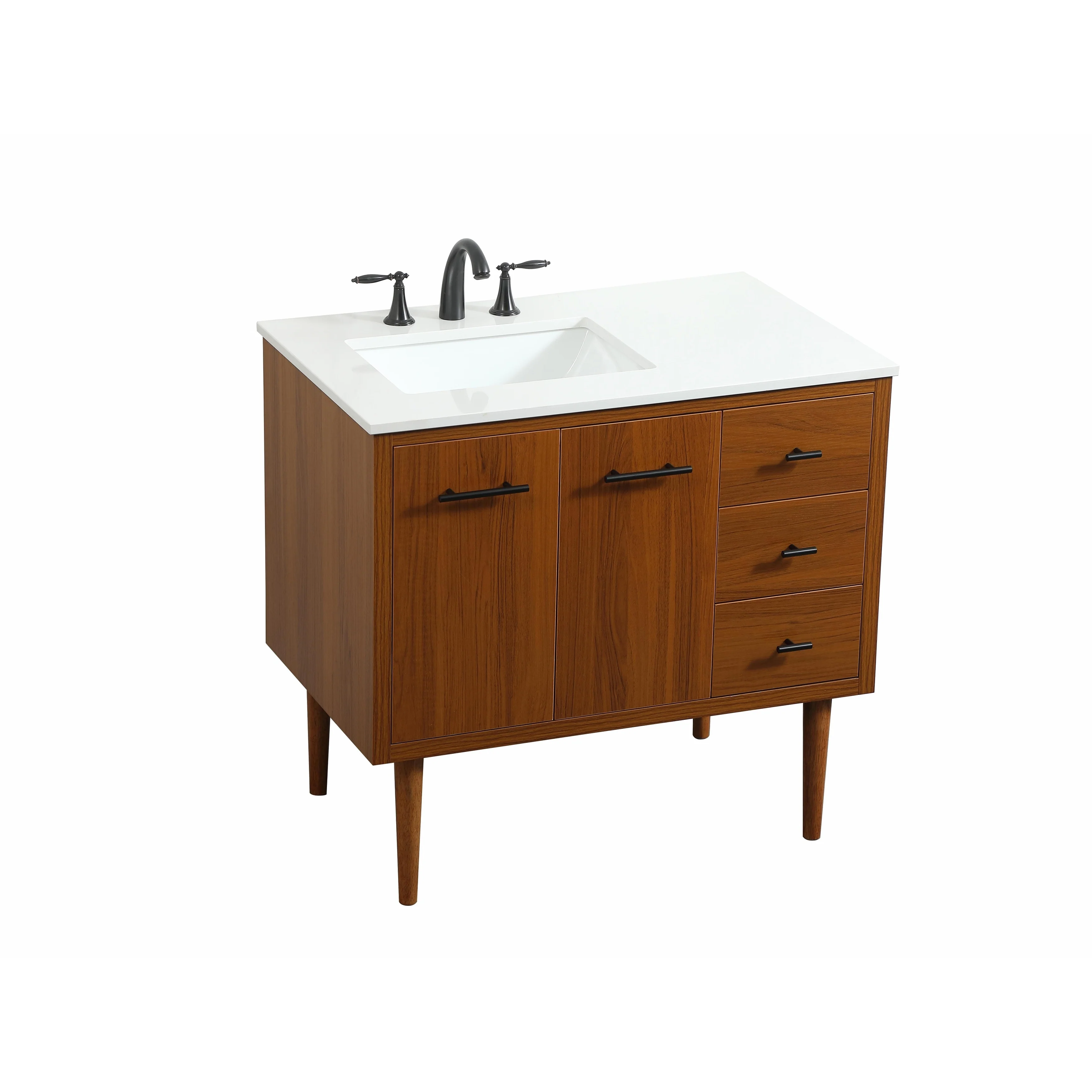 Fern 36 - 48 Inch Single Bathroom Vanity