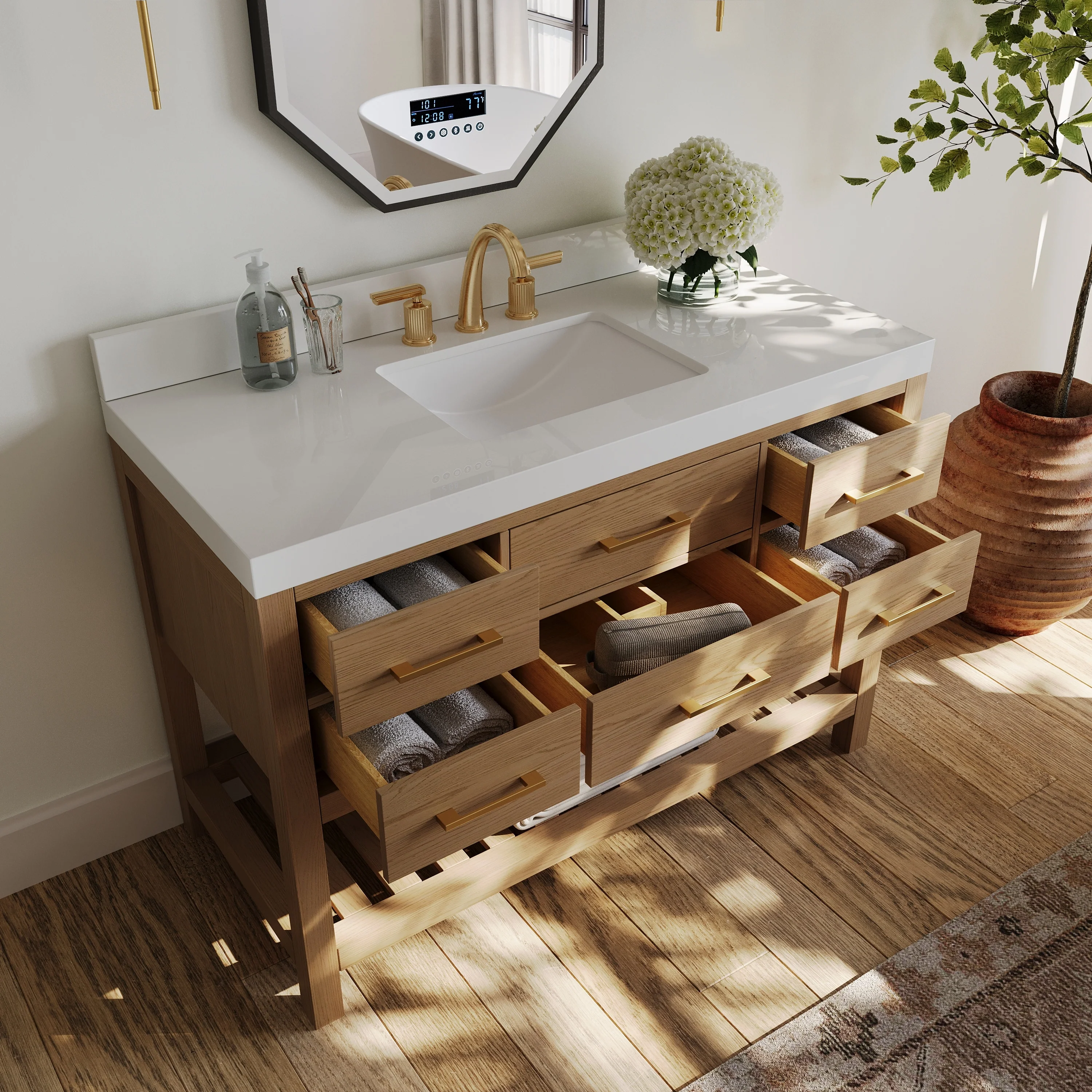 Ancerre Designs Elizabeth Bathroom Vanity Set