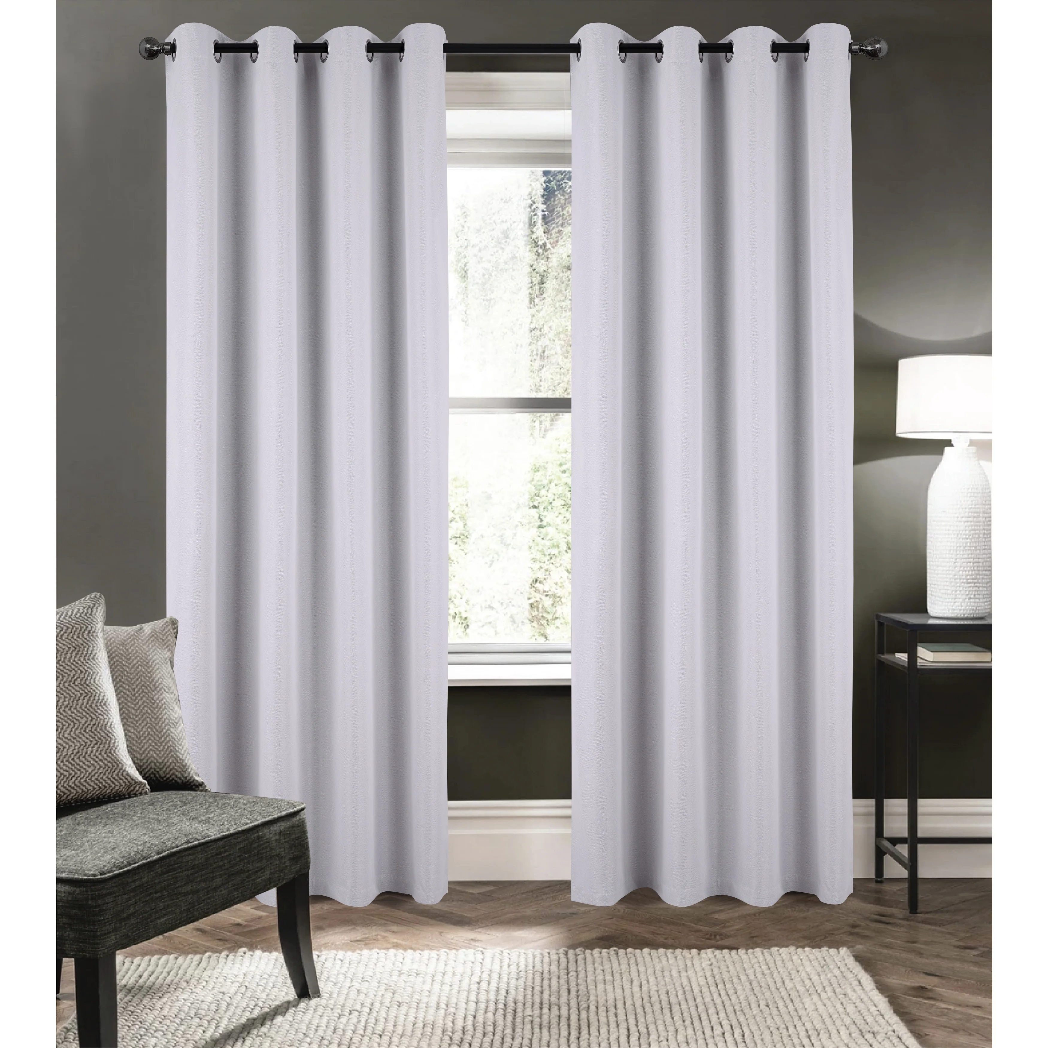 Barron Blackout Window Curtain Grommet Panel 90