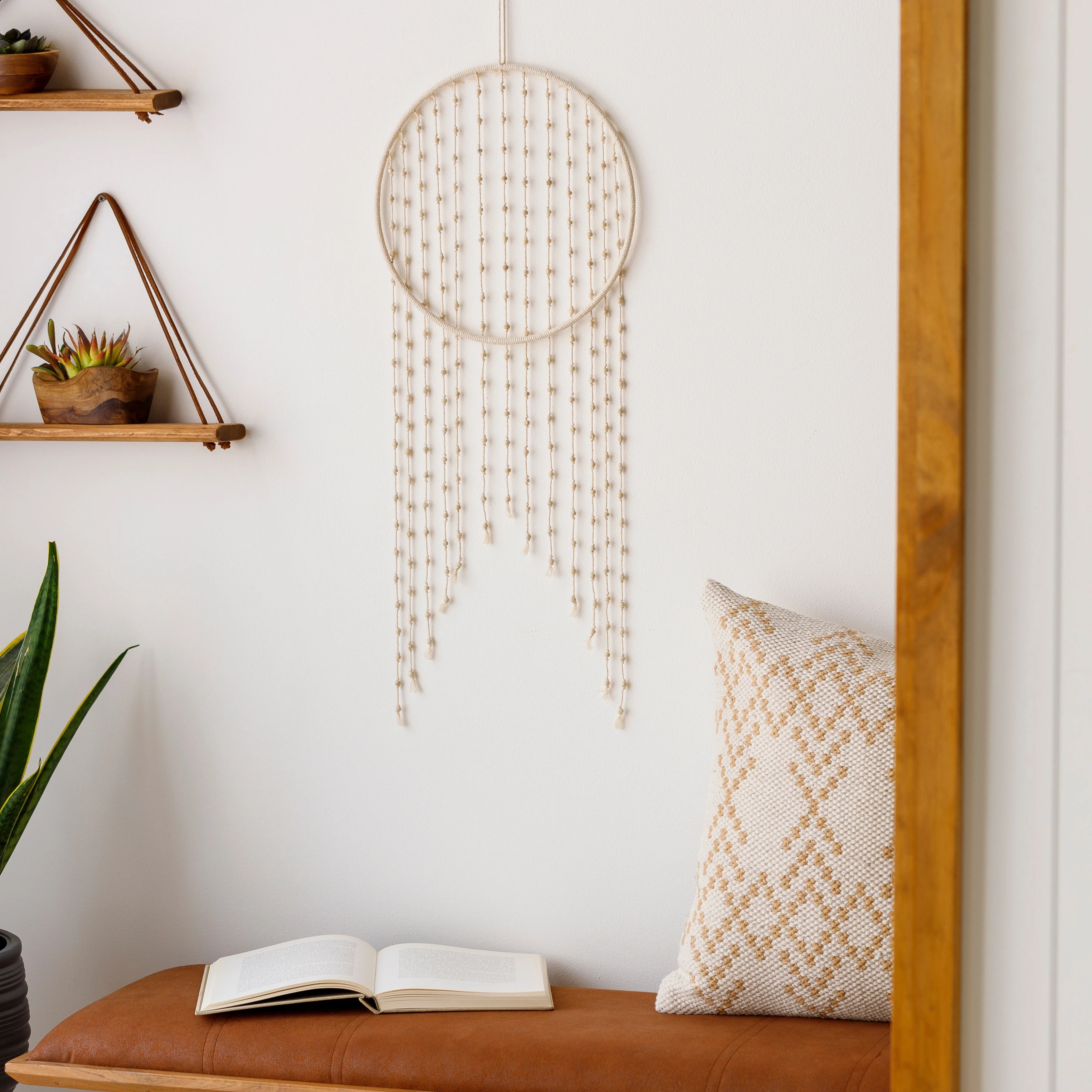 Livabliss Dimitra Beaded Dreamcatcher - 12