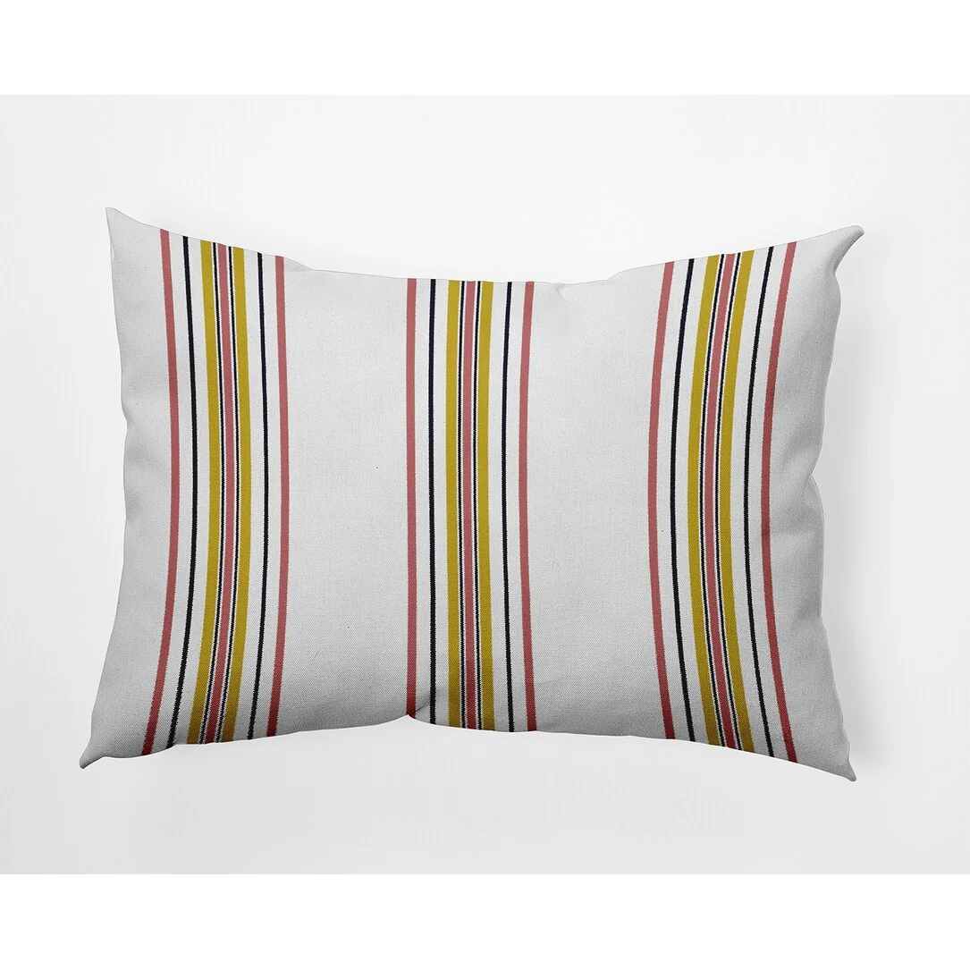 Smart Stripes Indoor/Outdoor Throw Pillow