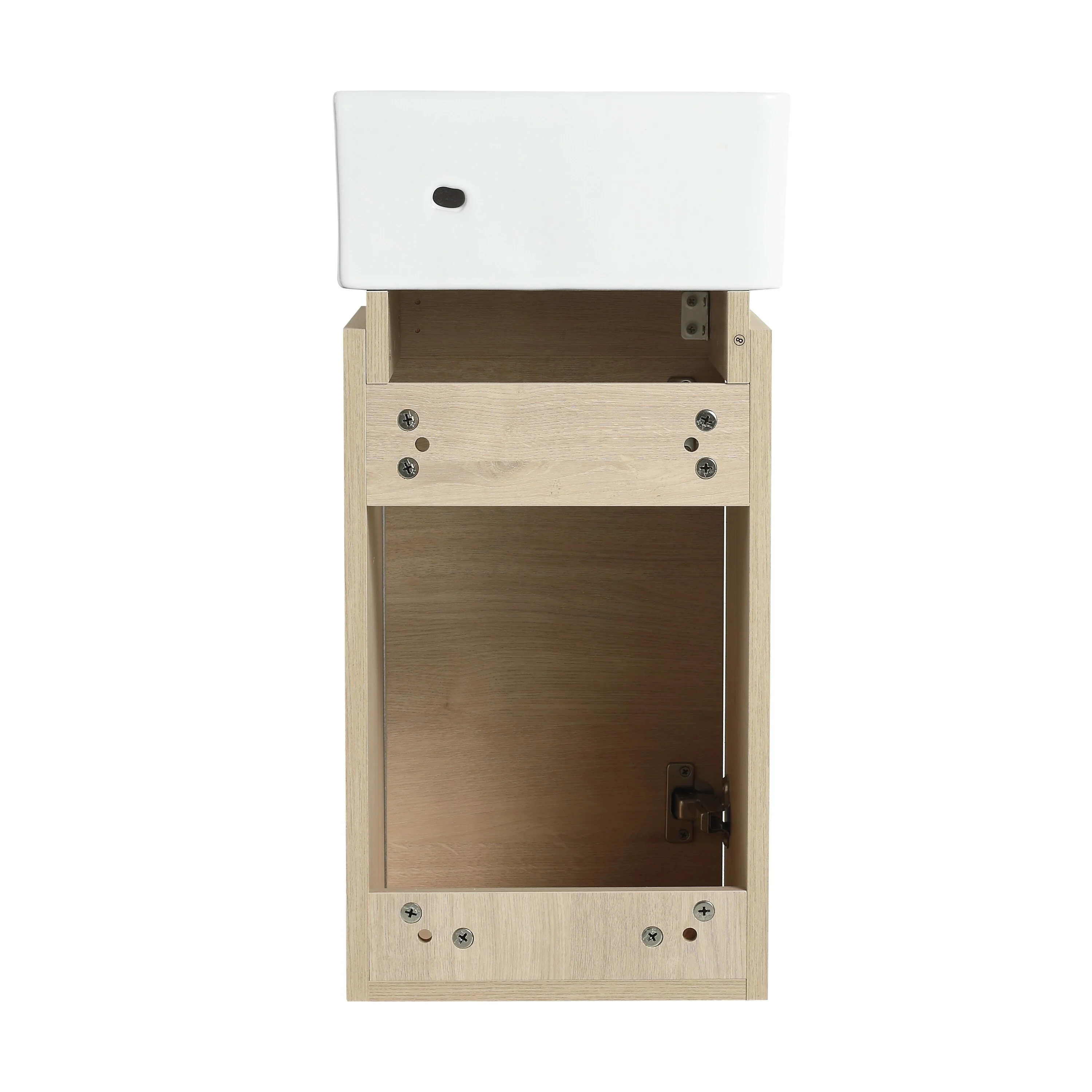 Bathroom Vanity With Sink In 12 Inch, Floating Bathroom Vanity With Soft Close Door