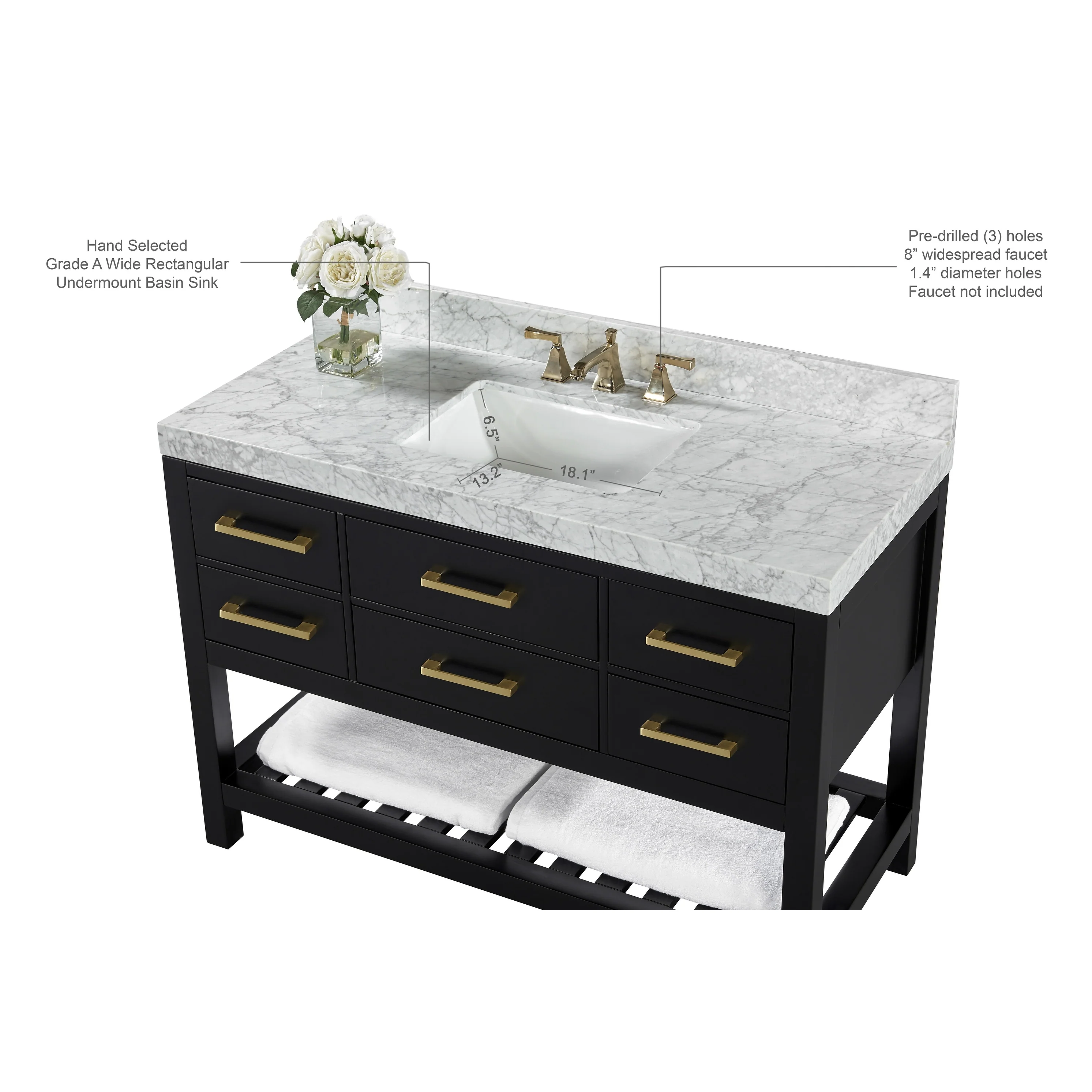 Ancerre Designs Elizabeth Bathroom Vanity Set