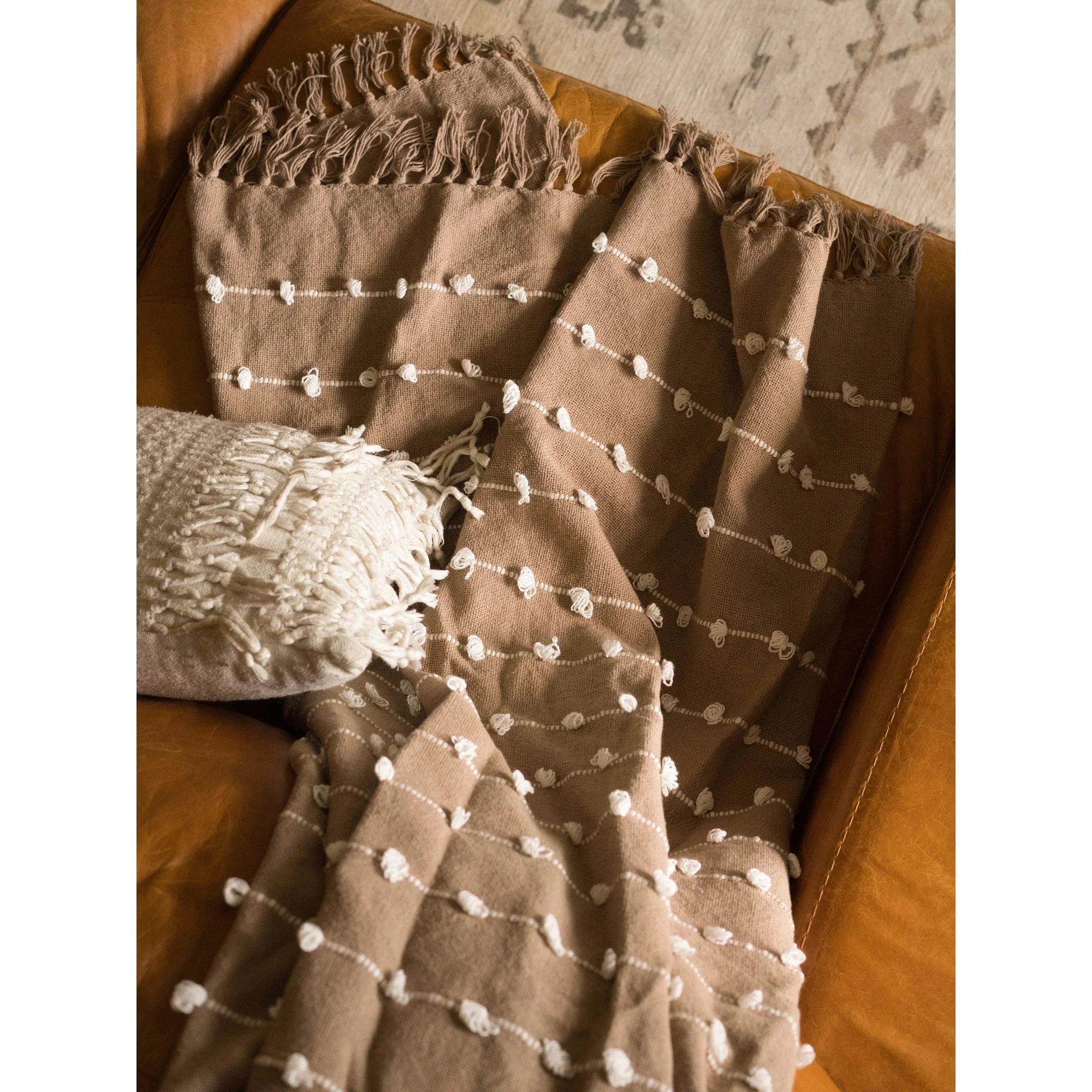 DII Woven Loop Throw