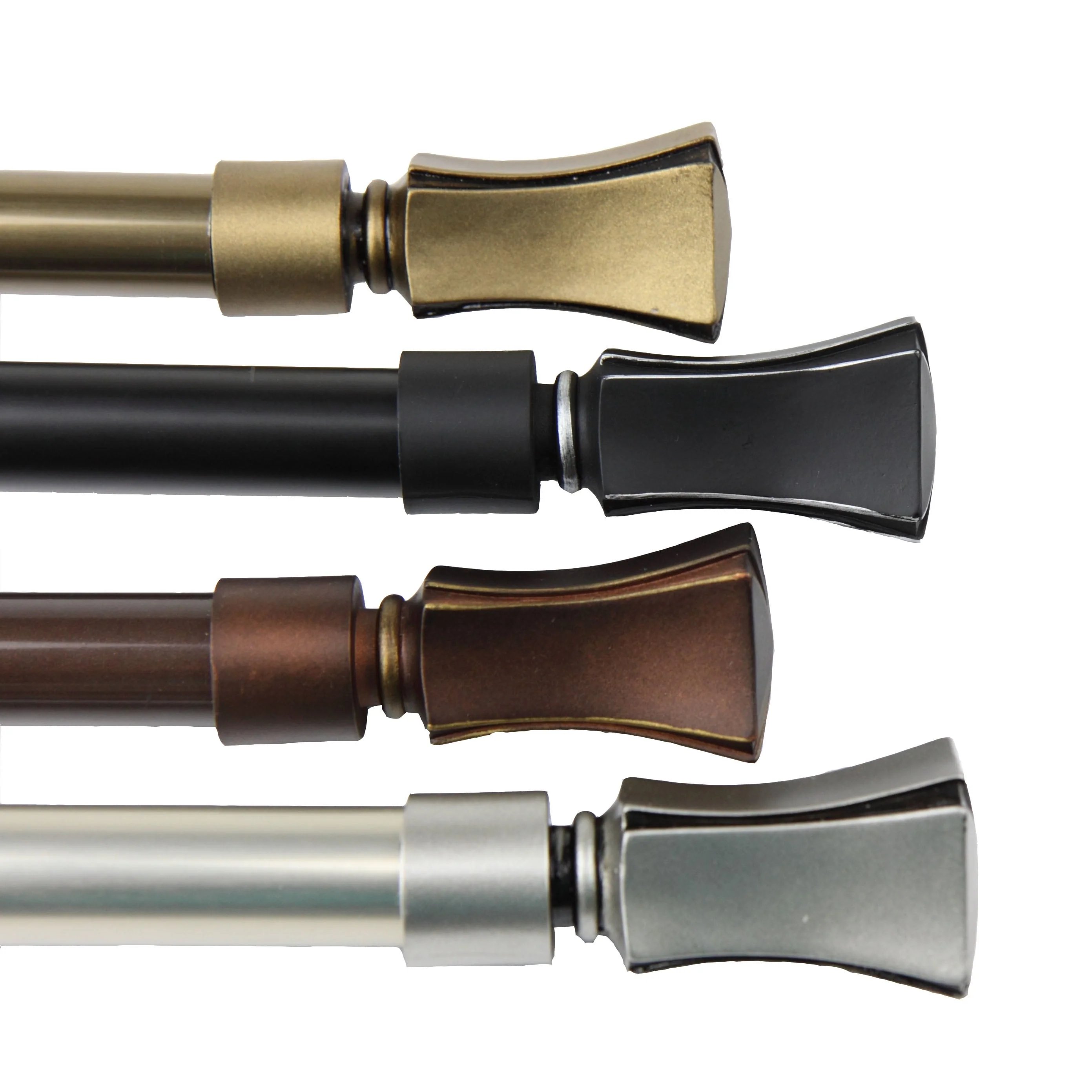 InStyleDesign Tower Adjustable Curtain Rod Set