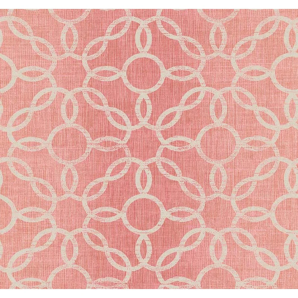 Seabrook Designs Pinson Geometric Unpasted Wallpaper