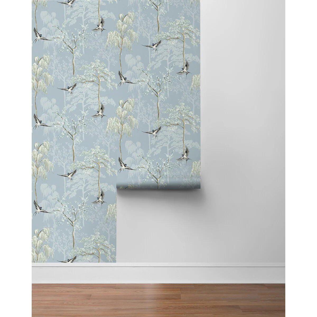 Arthouse Bird Garden Peel and Stick Wallpaper