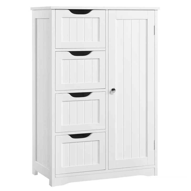 Wooden Bathroom Floor Cabinet - 13