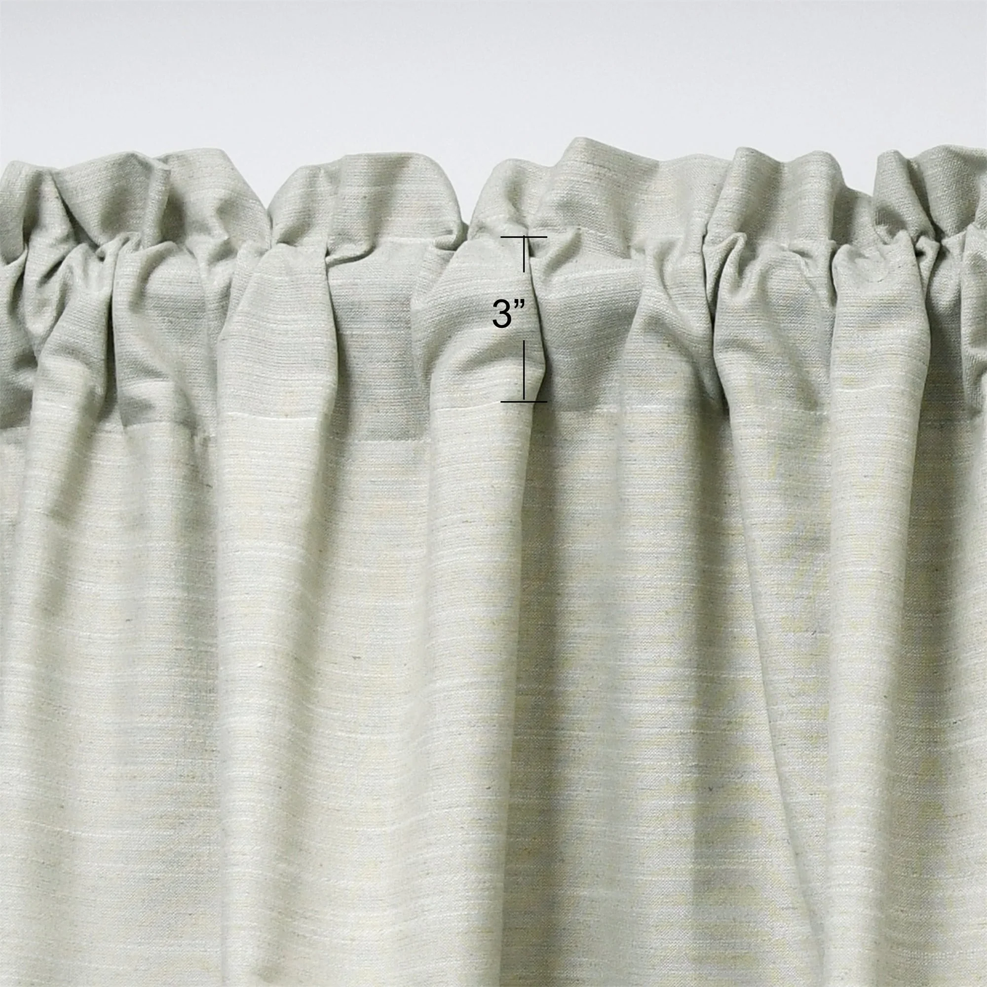 Blended and Dodoma Linen Valances