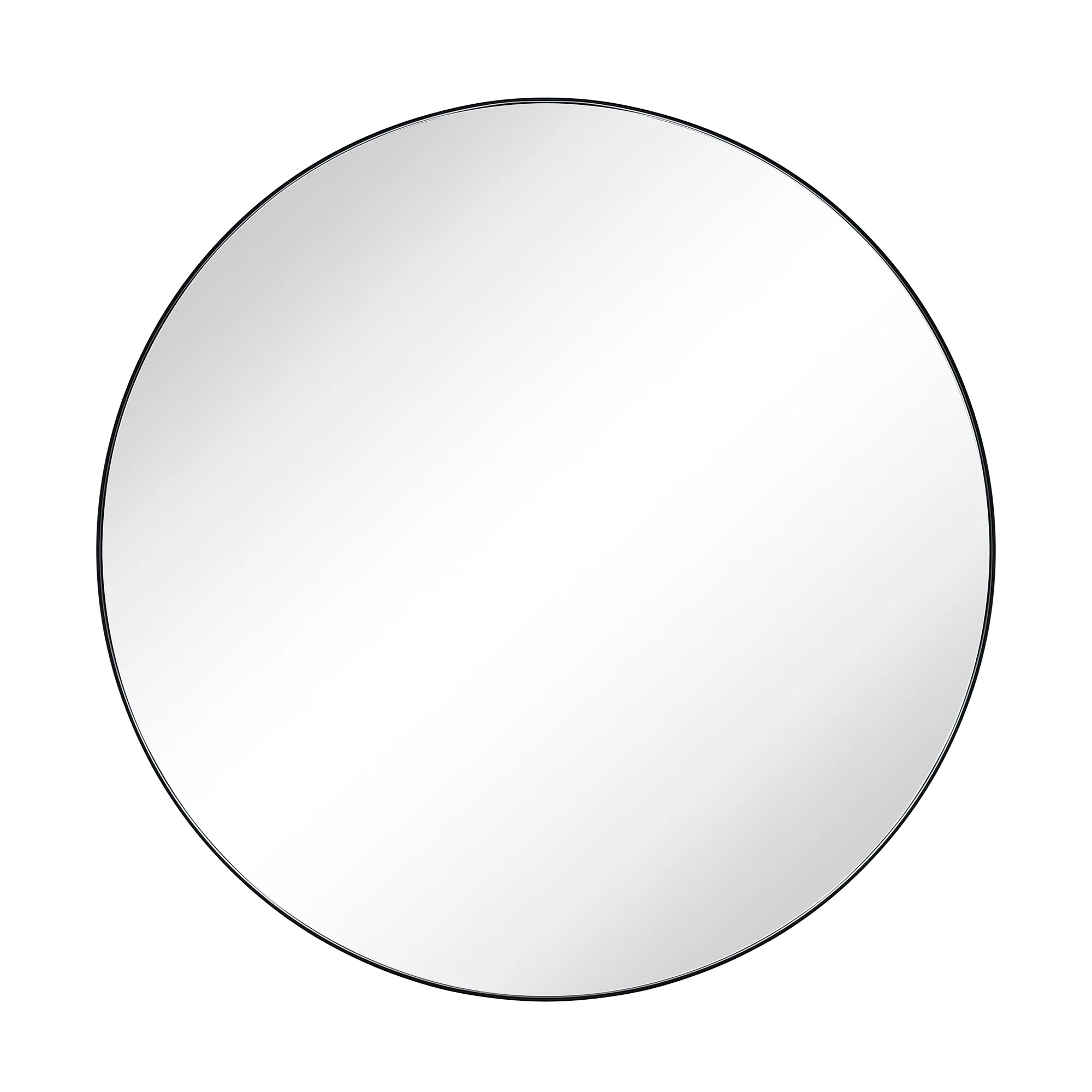 TEHOME Myriel Surface Mount Framed Round Medicine Cabinet with Mirror