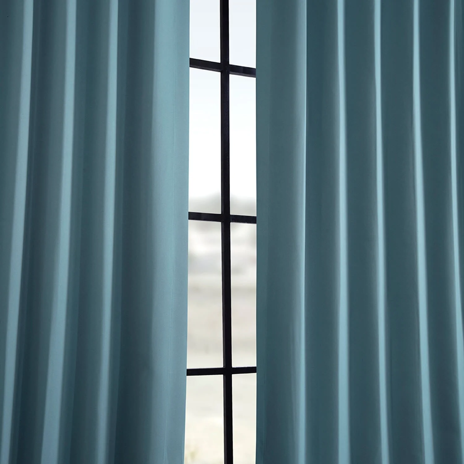 Exclusive Fabrics Room Darkening 108-inch Curtain Panel Pair