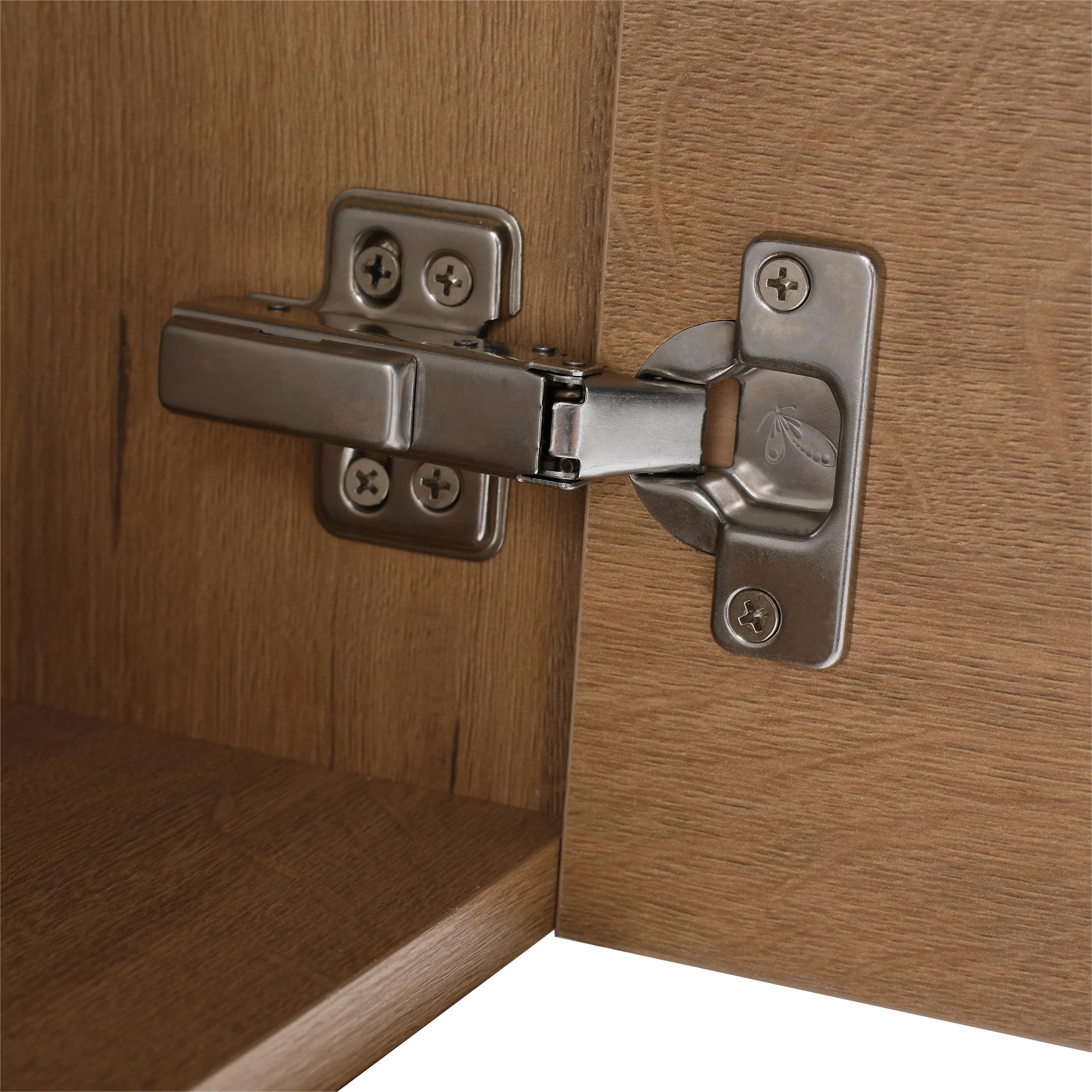 Bathroom Vanity With Sink In 16/18 Inch, Floating Bathroom Vanity With Soft Close Door